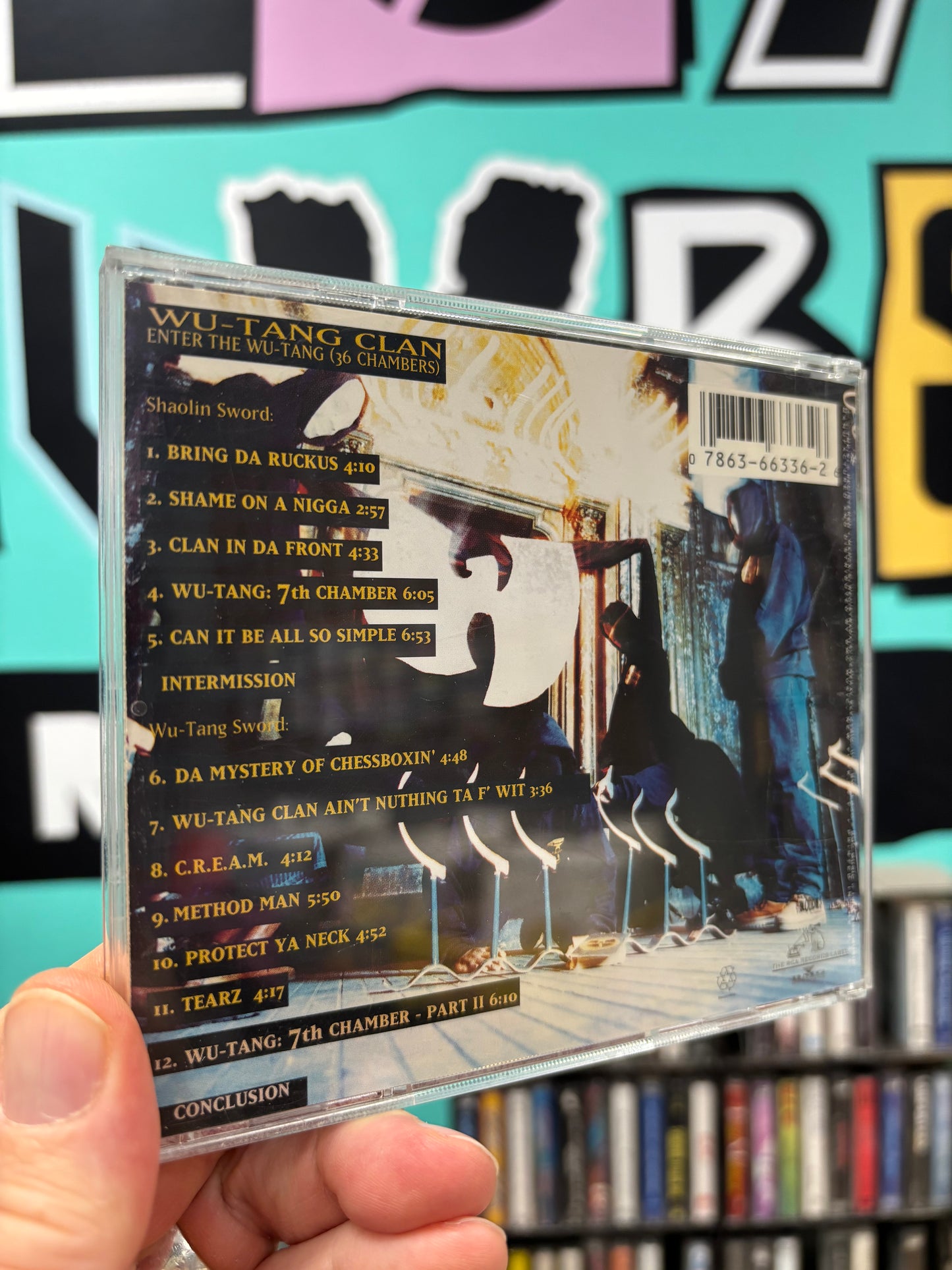 Wu-Tang Clan: Enter The Wu-Tang (36 Chambers), CD, OG pressing, RCA, Loud Records, US 1993