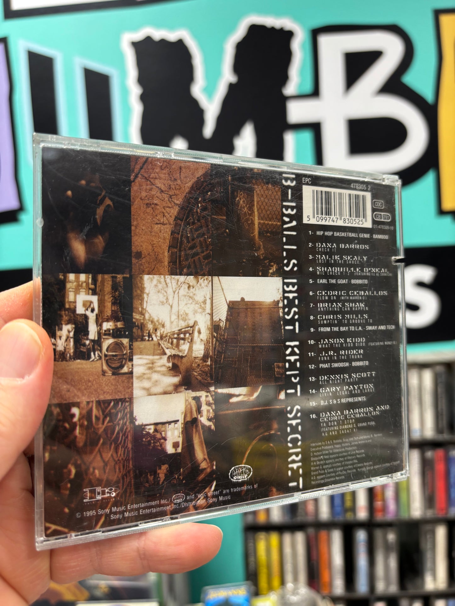 B-Ball’s Best Kept Secret, CD, Compilation, Immortal Records, Epic Street, Europe 1995