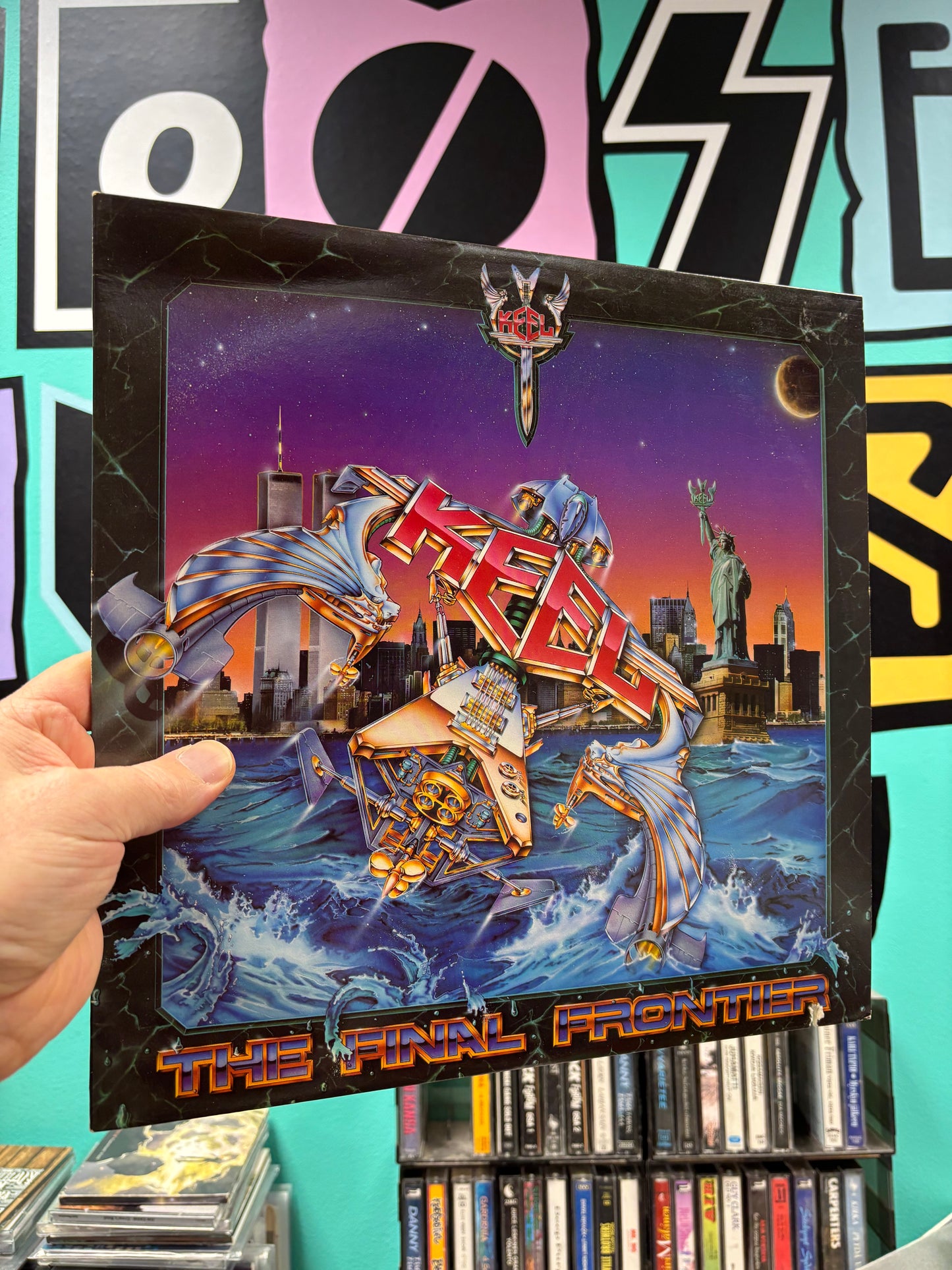 Keel: The Final Frontier, LP, 1st pressing, MCA Records, Gold Mountain, US 1986