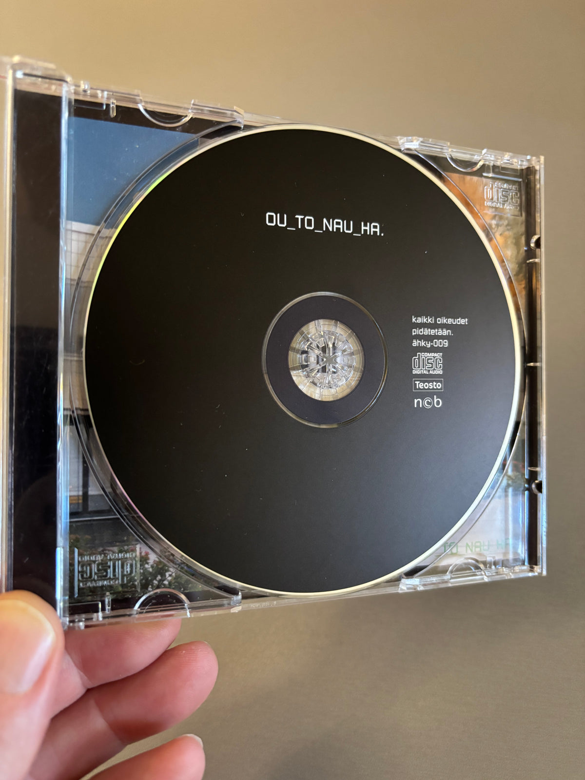 Julma Henri & Laineen Kasperi: OU_TO_NAU_HA., CD, Only pressing, Ähky Records, Finland 2009