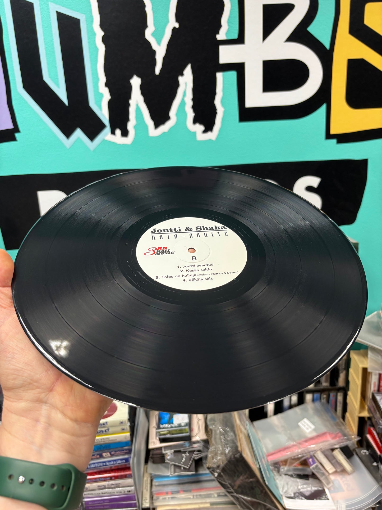 Jontti & Shaka: Rata-Äänite, 2LP, gatefold, reissue, Only vinyl pressing, 3rd Rail Music, Finland 2017