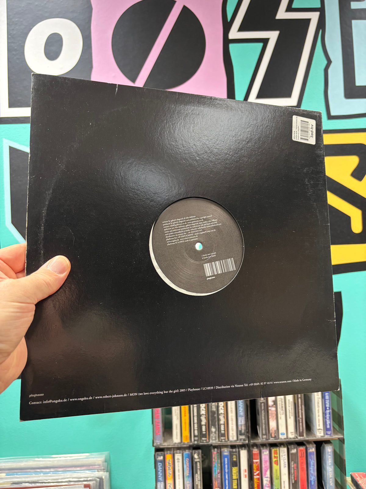 Spektrum: Kinda New (Tiefschwarz Mixes), 12inch, Die-Cut Sleeve, Playhouse, Germany 2003
