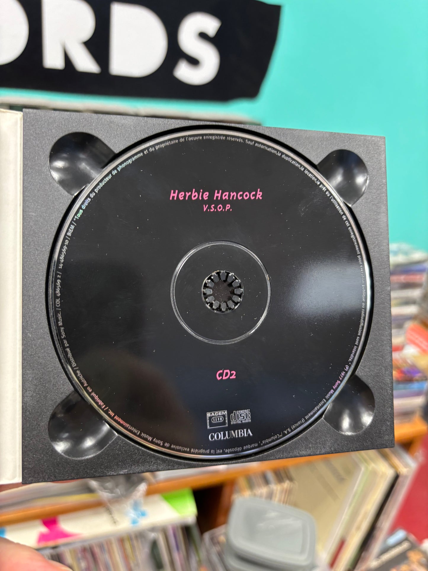 Herbie Hancock: V.S.O.P., 2CD, reissue, trifold digipak, Columbia, France 1997