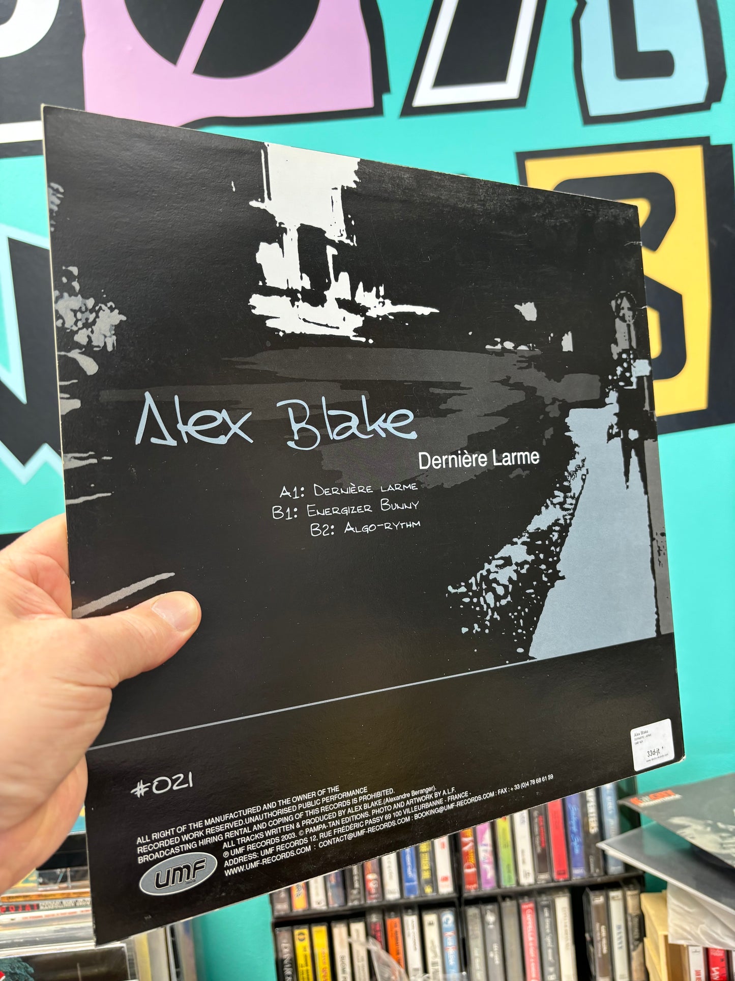 Alex Blake: Derniére Larme, 12inch, UMF Records, France 2003