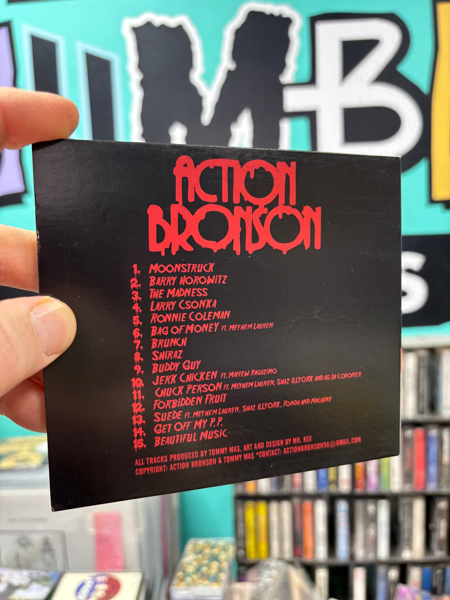 Action Bronson: Dr. Lecter, CD, 1st pressing, Not On Label, US 2011