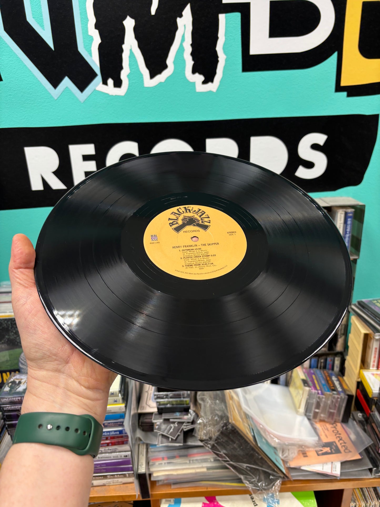 Henry Franklin: The Skipper, LP, reissue, remastered, Real Gone Music, Black Jazz Records, US 2021