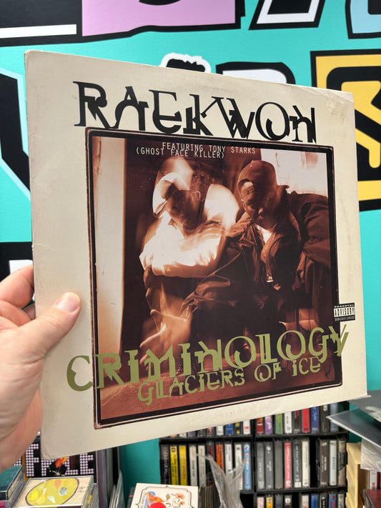 Raekwon: Criminology/Glaciers Of Ice, 12inch, 1st pressing, Only 12inch pressing, Loud Records, RCS Records Label, BMG, US 1995