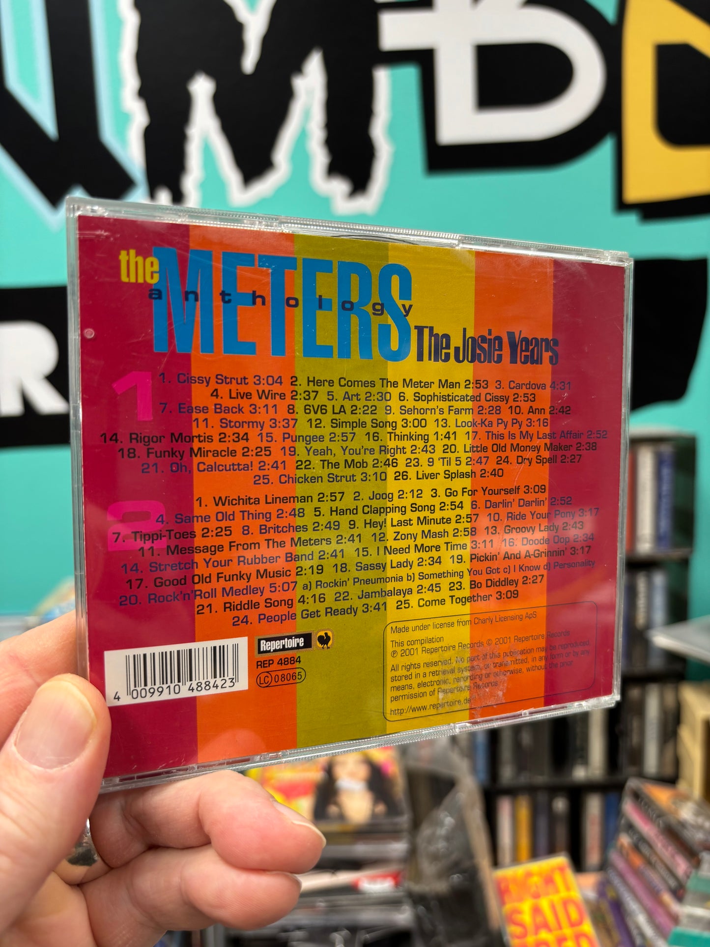 The Meters: The Josie Years (Anthology), 2CD, Only pressing, Compilation, Repertoire Records, Germany 2001