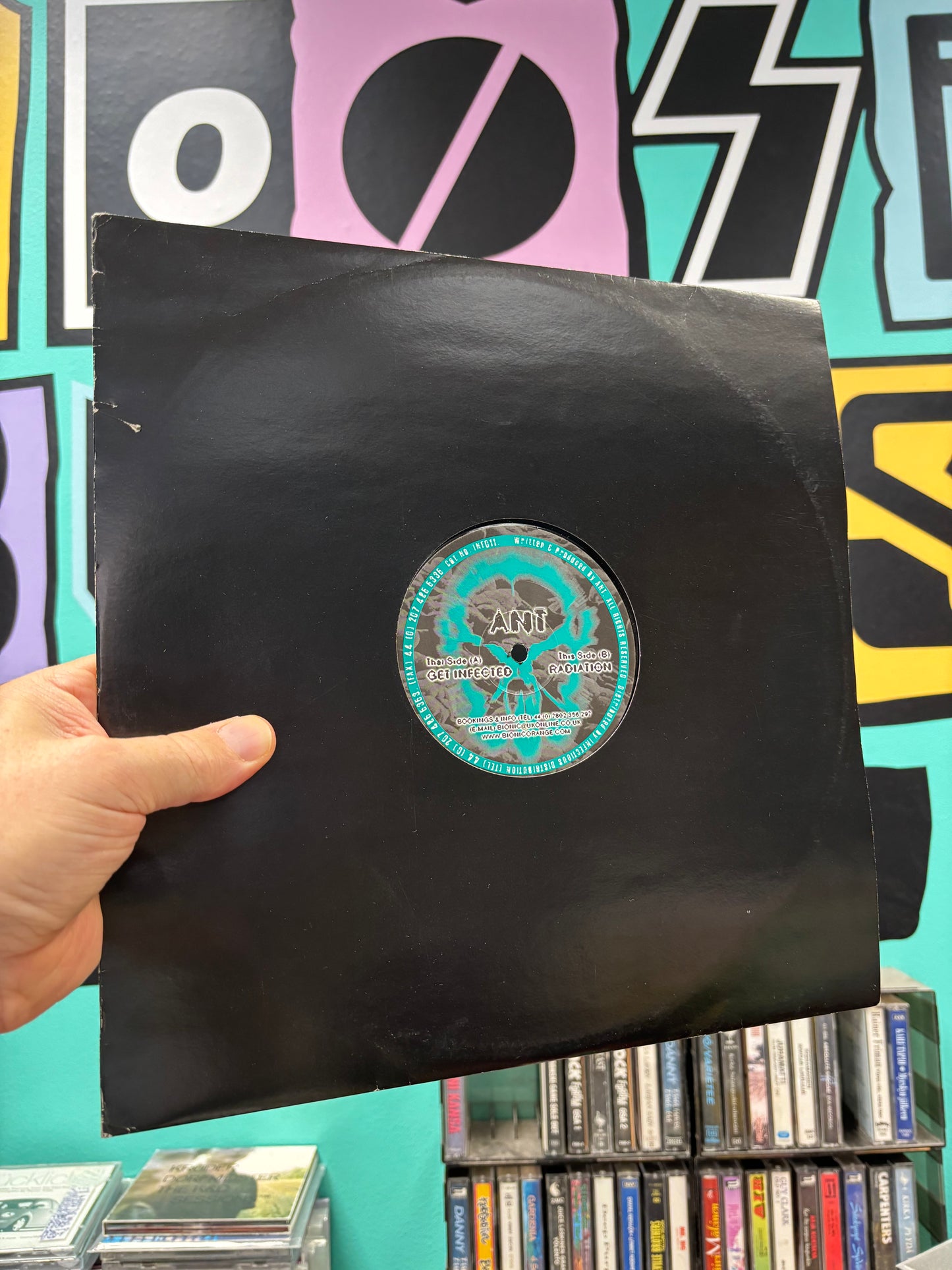 Ant: Get Infected/Radiation, 12inch, Only pressing, Infected, UK 2001