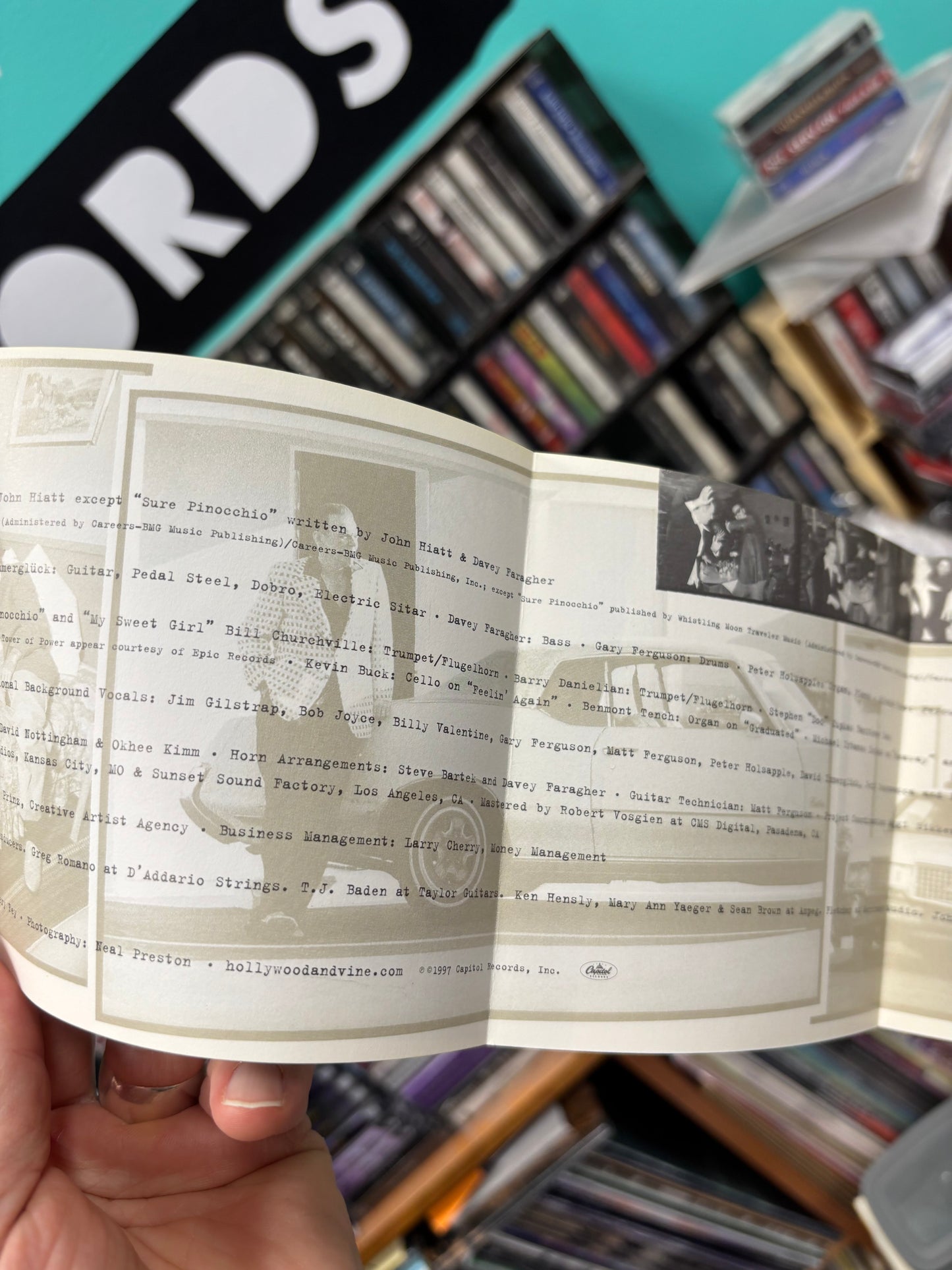 John Hiatt: Little Head, CD, Capitol Records, Europe 1997