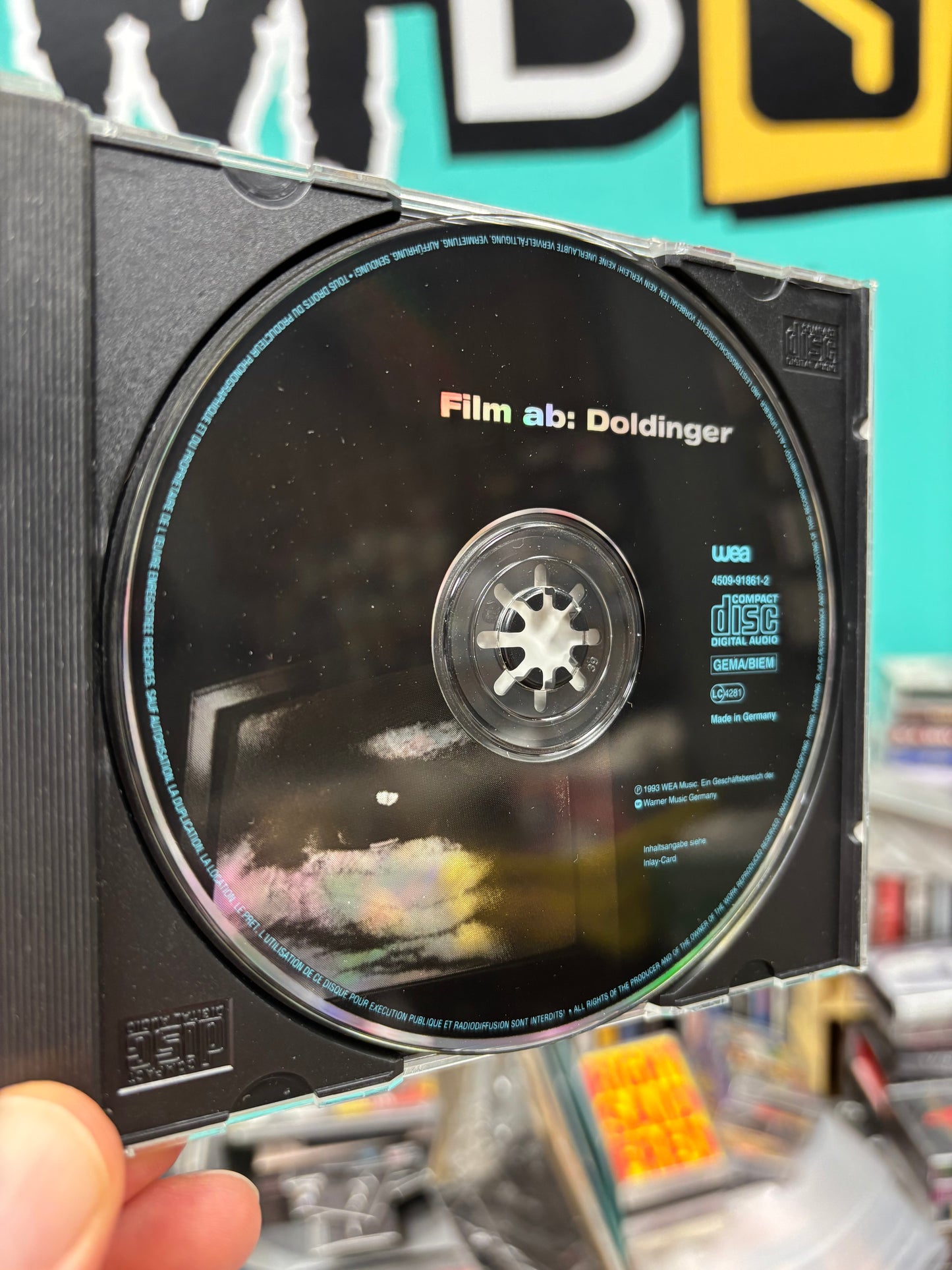 Klaus Doldinger - Film Ab: Doldinger - TV & Filmthemen, CD, 1st pressing, Compilation, WEA, Germany 1993