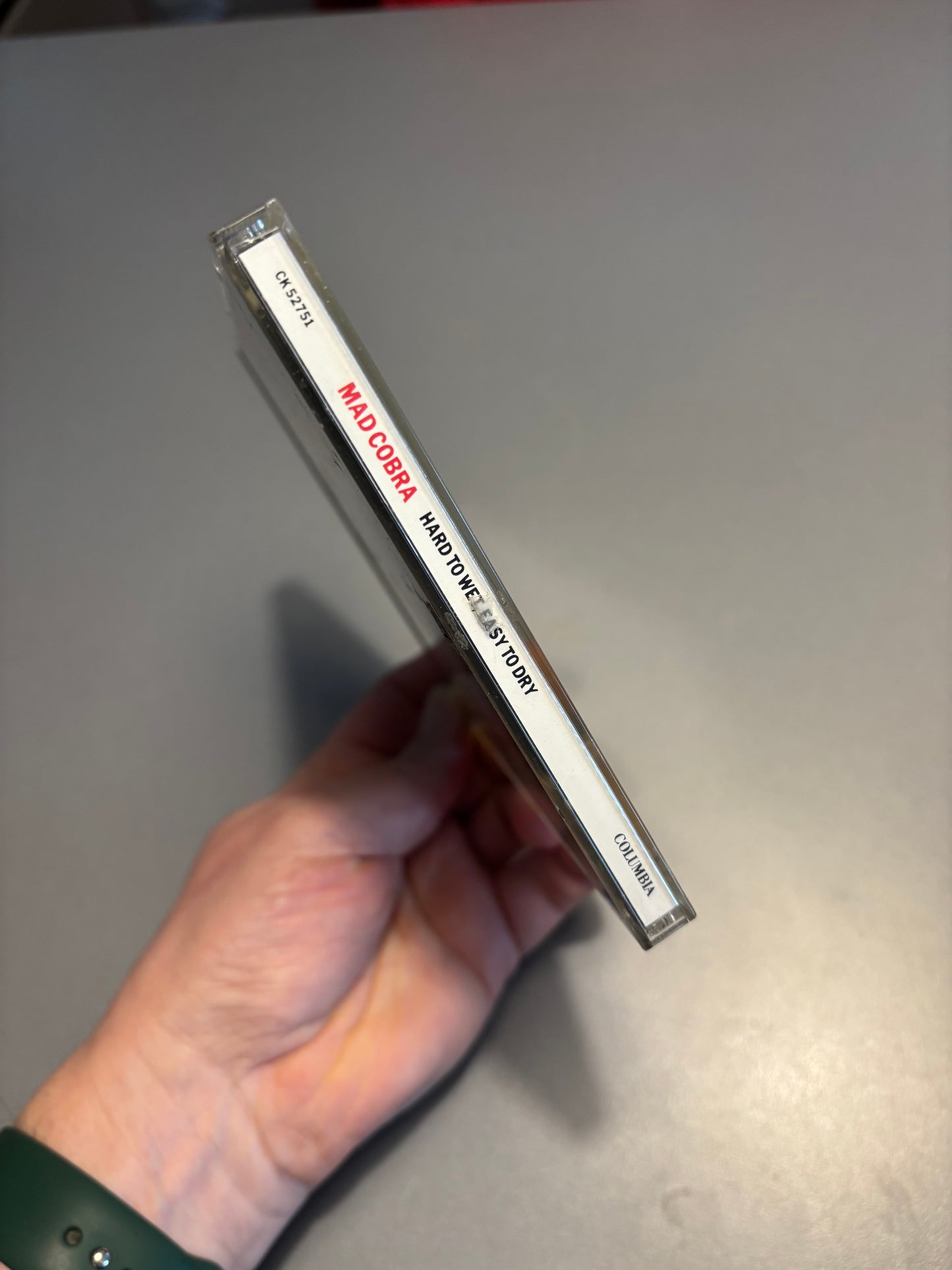 Mad Cobra: Hard To Wet, Easy To Dry, CD, Columbia, US 1992