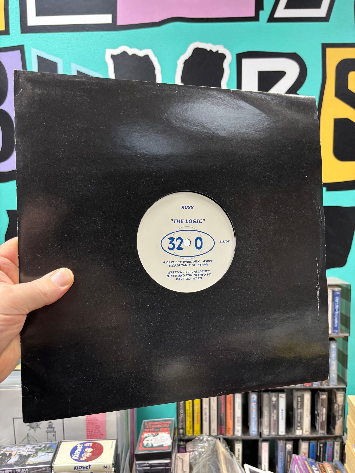 Russ: The Logic, 12inch, Only official pressing, Freezing Point, UK year?