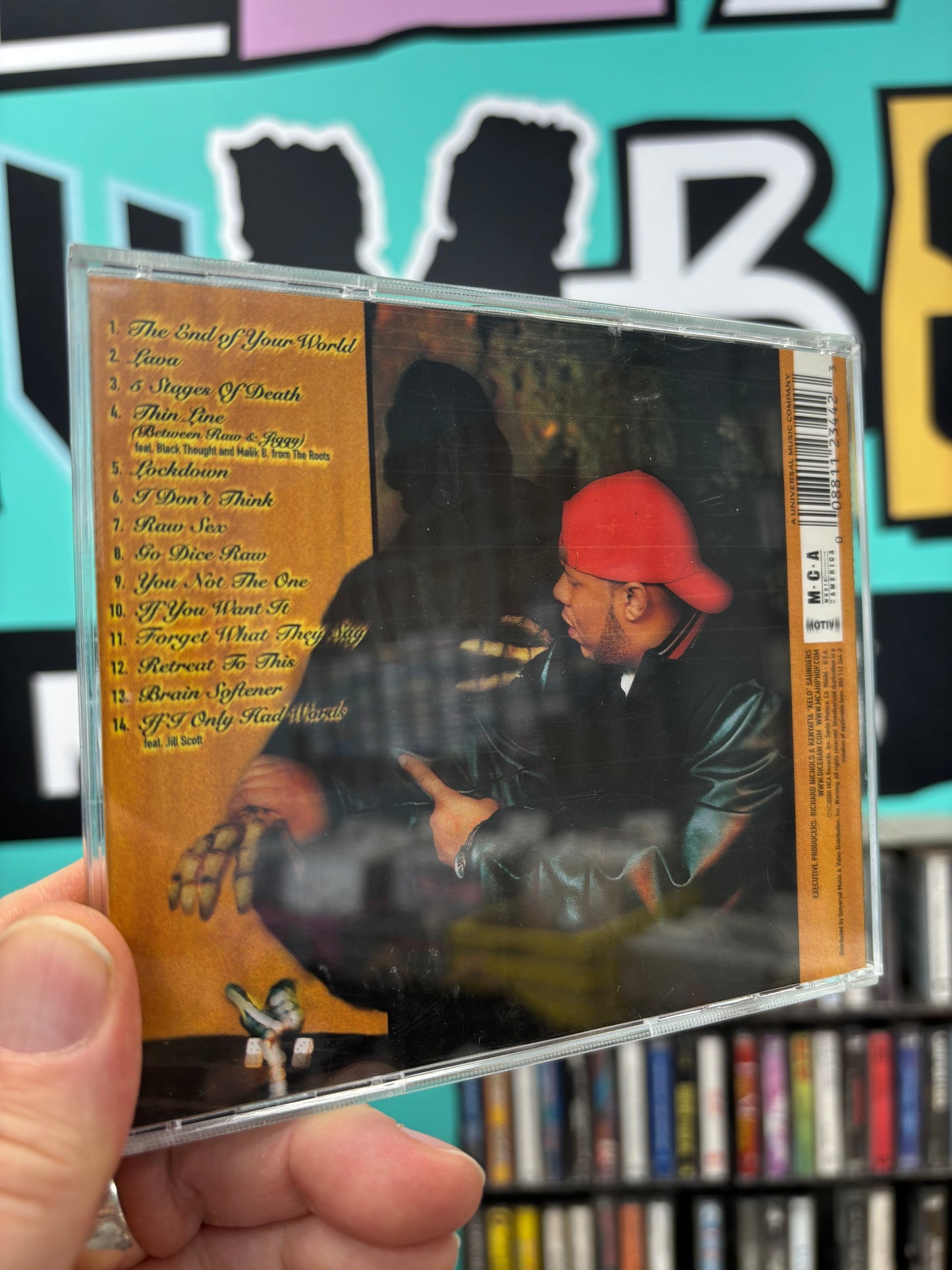 Dice Raw: Reclaiming The Dead, CD, MCA Records, Motive, US 2000