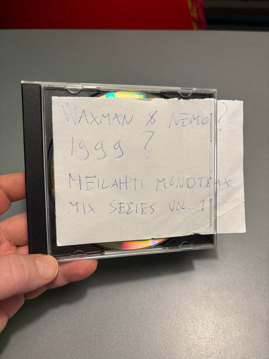 Meilahti Monotrax Mix Series Vol. 1, CDr, Only pressing, Not On Label, Finland 1999?
