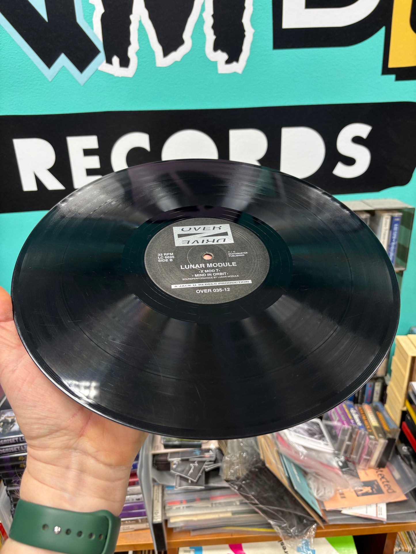 Lunar Module: Mental Acid Trilogy (Part 1), 12inch, Only official pressing, Overdrive, Germany 1993