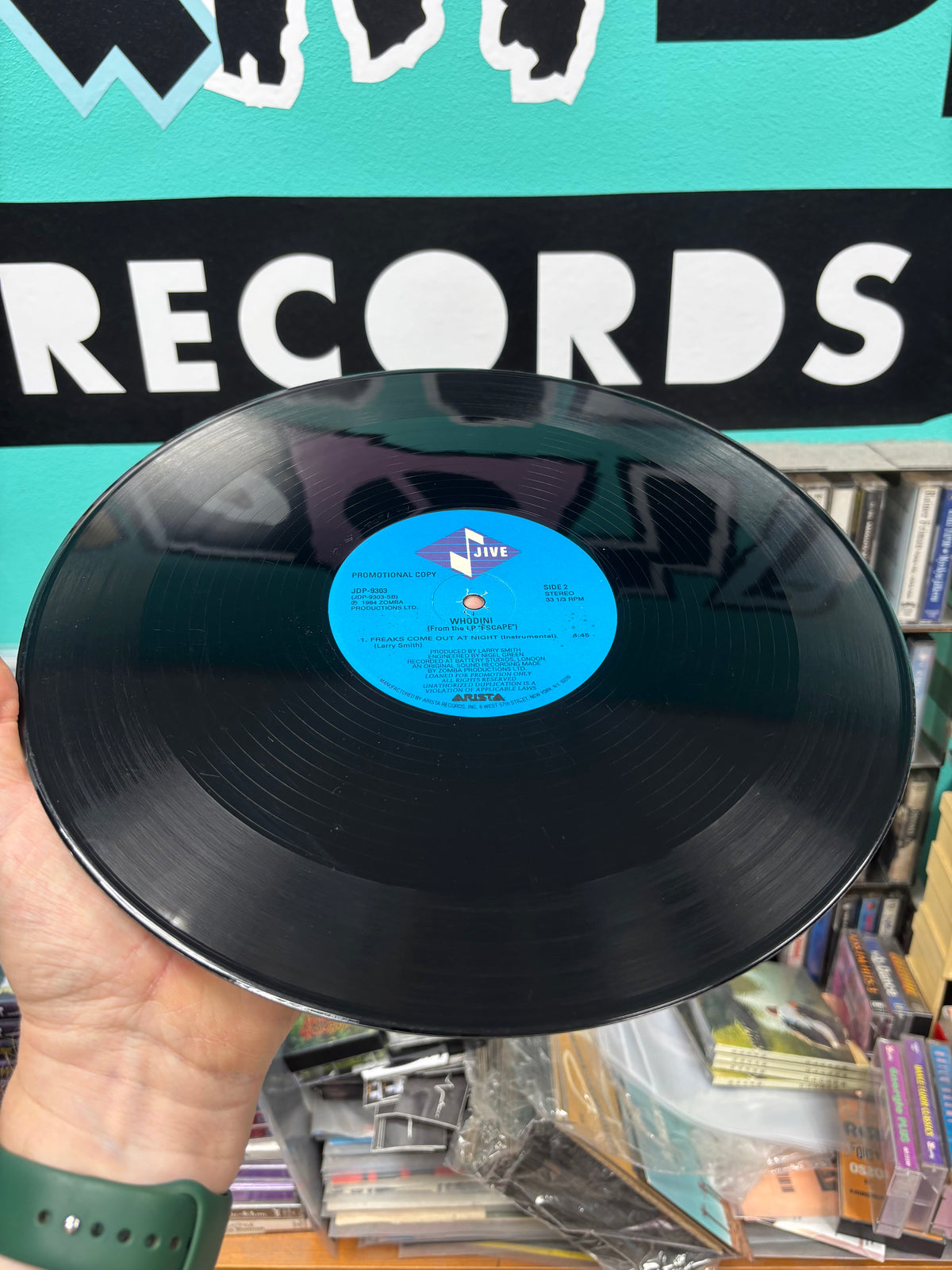 Whodini: Freaks Come Out At Night, 12inch, reissue, promo, Jive, US year?