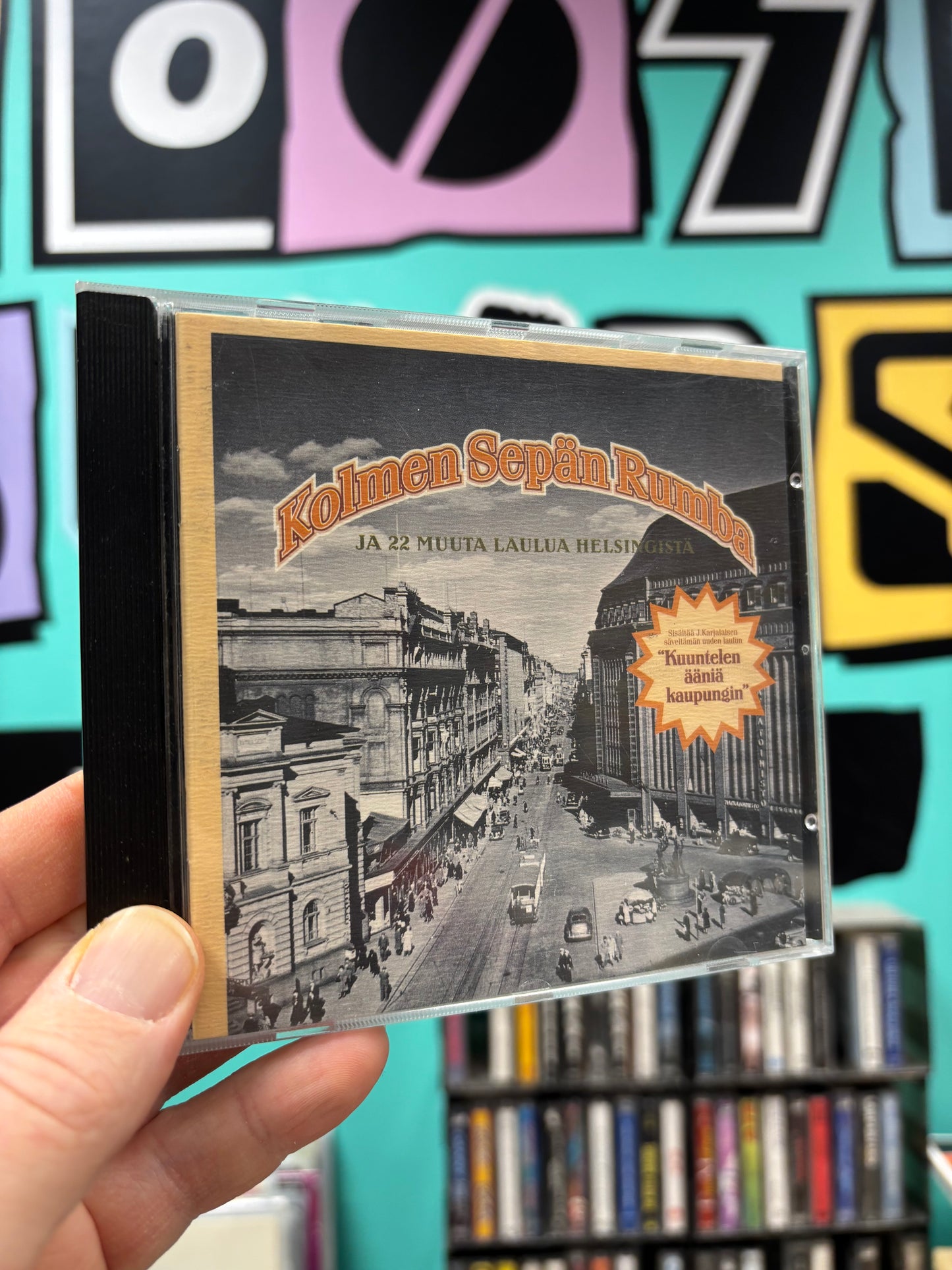 Kolmen Sepän Rumba ja 22 muuta laulua Helsingistä, CD, Only pressing, Compilation, Fazer Records, Finland 1997