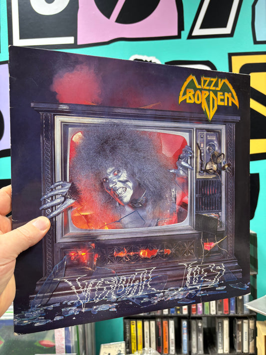 Lizzy Borden: Visual Lies, LP, Roadrunner Records, Europe 1987