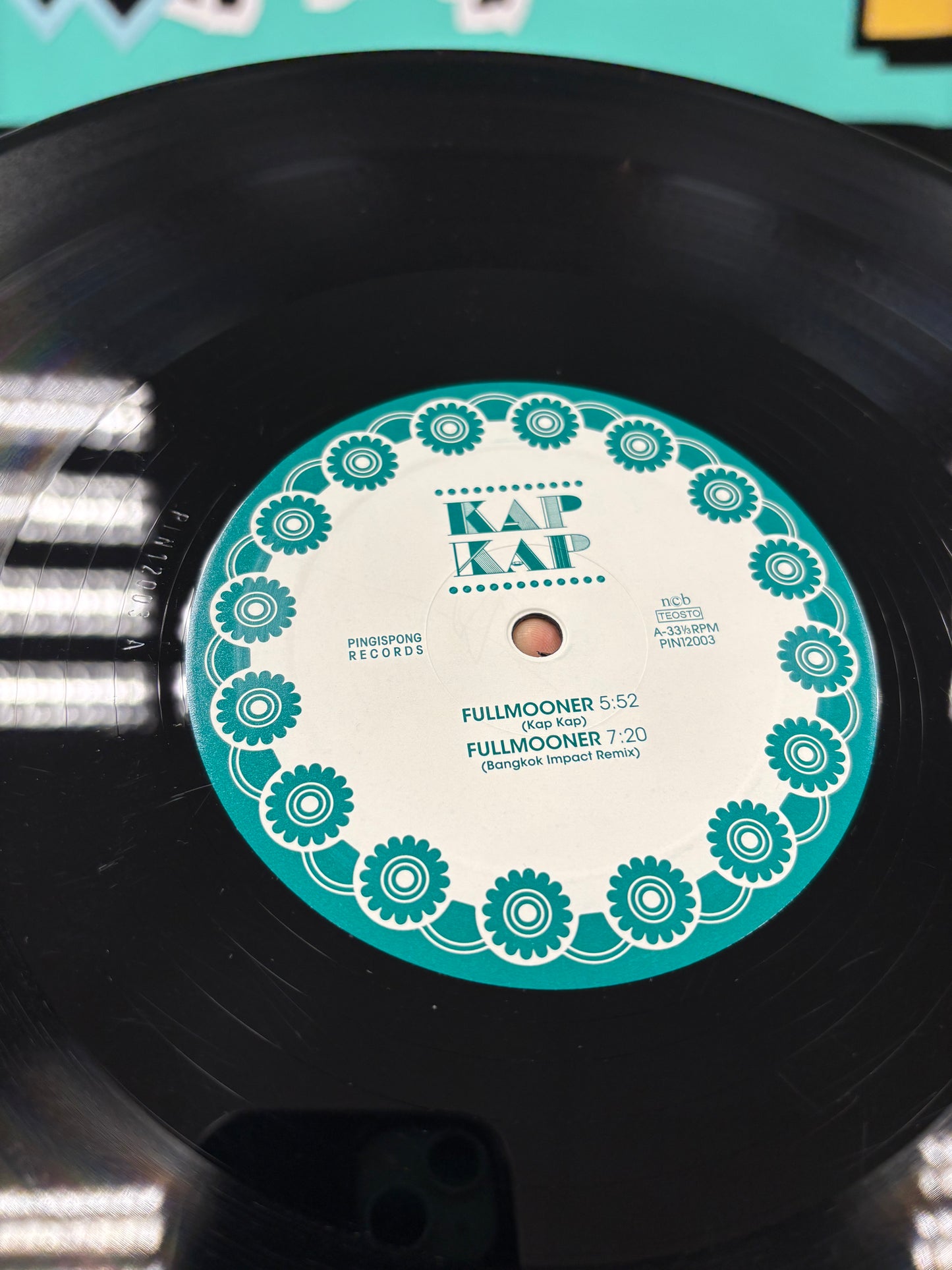 Kap Kap: Kap Kap EP, 12inch, Only pressing, Pingispong Records, Finland 2008
