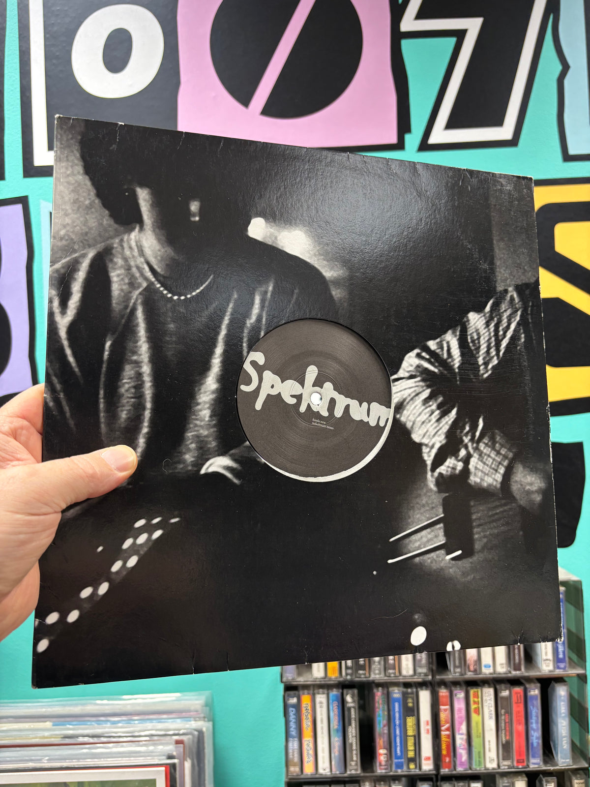Spektrum: Kinda New (Tiefschwarz Mixes), 12inch, Die-Cut Sleeve, Playhouse, Germany 2003