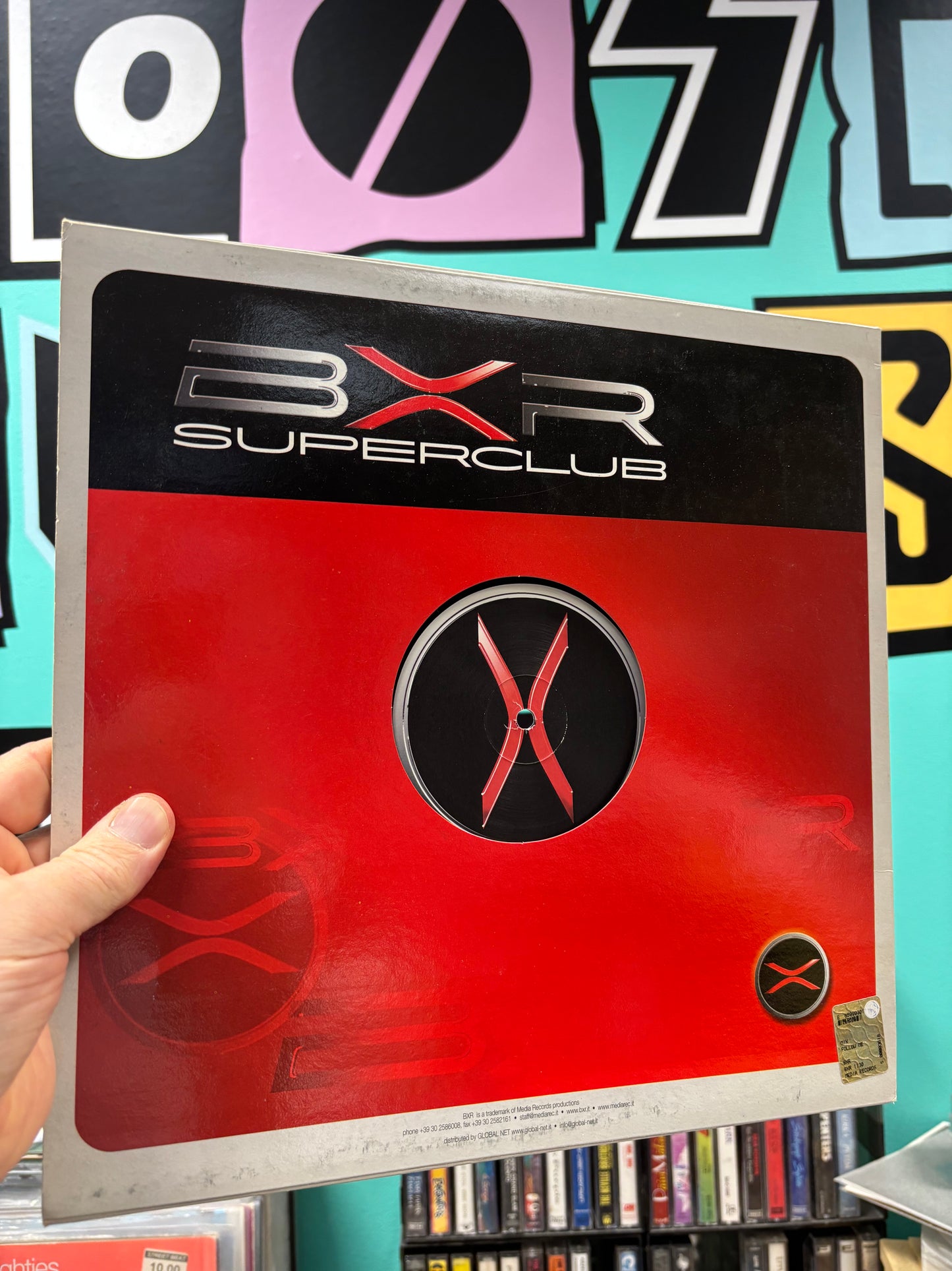 DJ Bismark: Primitive Love, 12inch, 1st pressing, BXR, Italy 2001