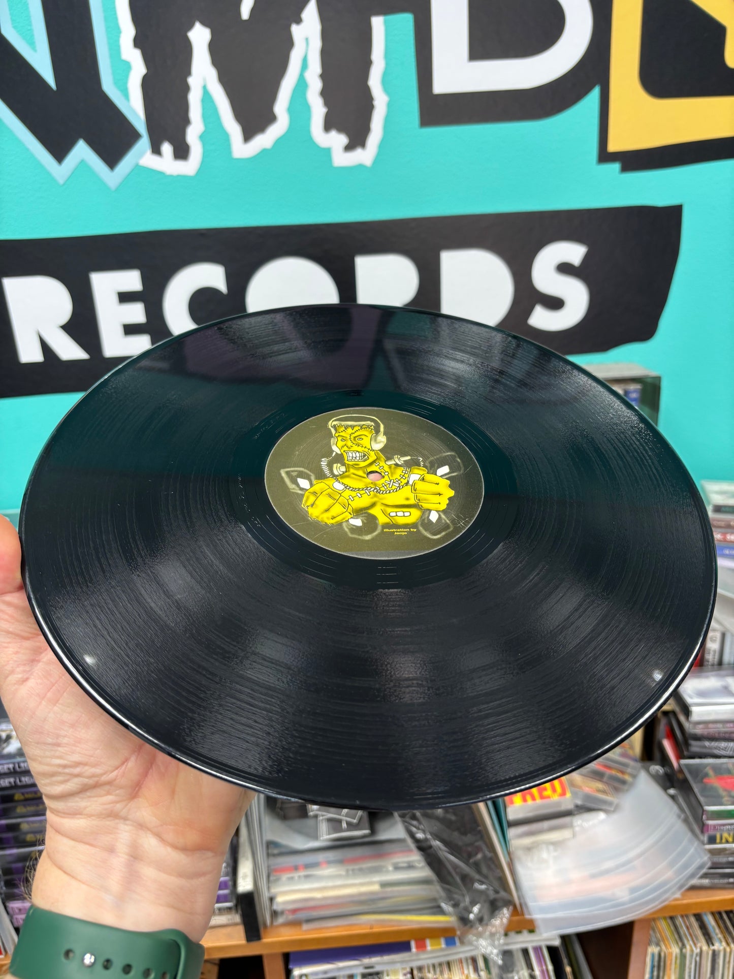 Igor Fahrenheit & Hans Delbruck: Re-Animate/No Order, 12inch, Only official pressing, Havok Records, UK 2000