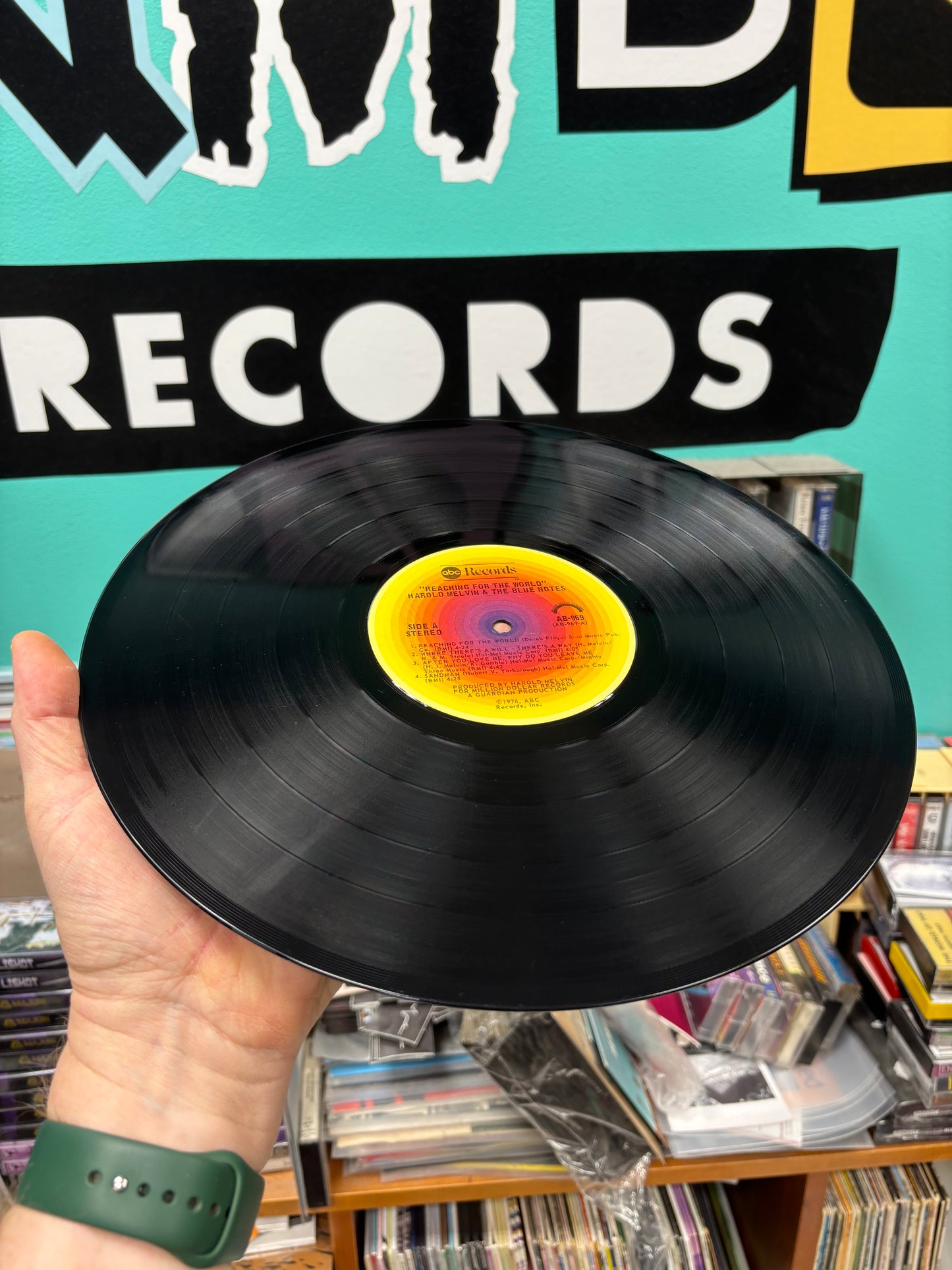 Harold Melvin And The Blue Notes: Reaching For The World, LP, ABC Records, US 1976