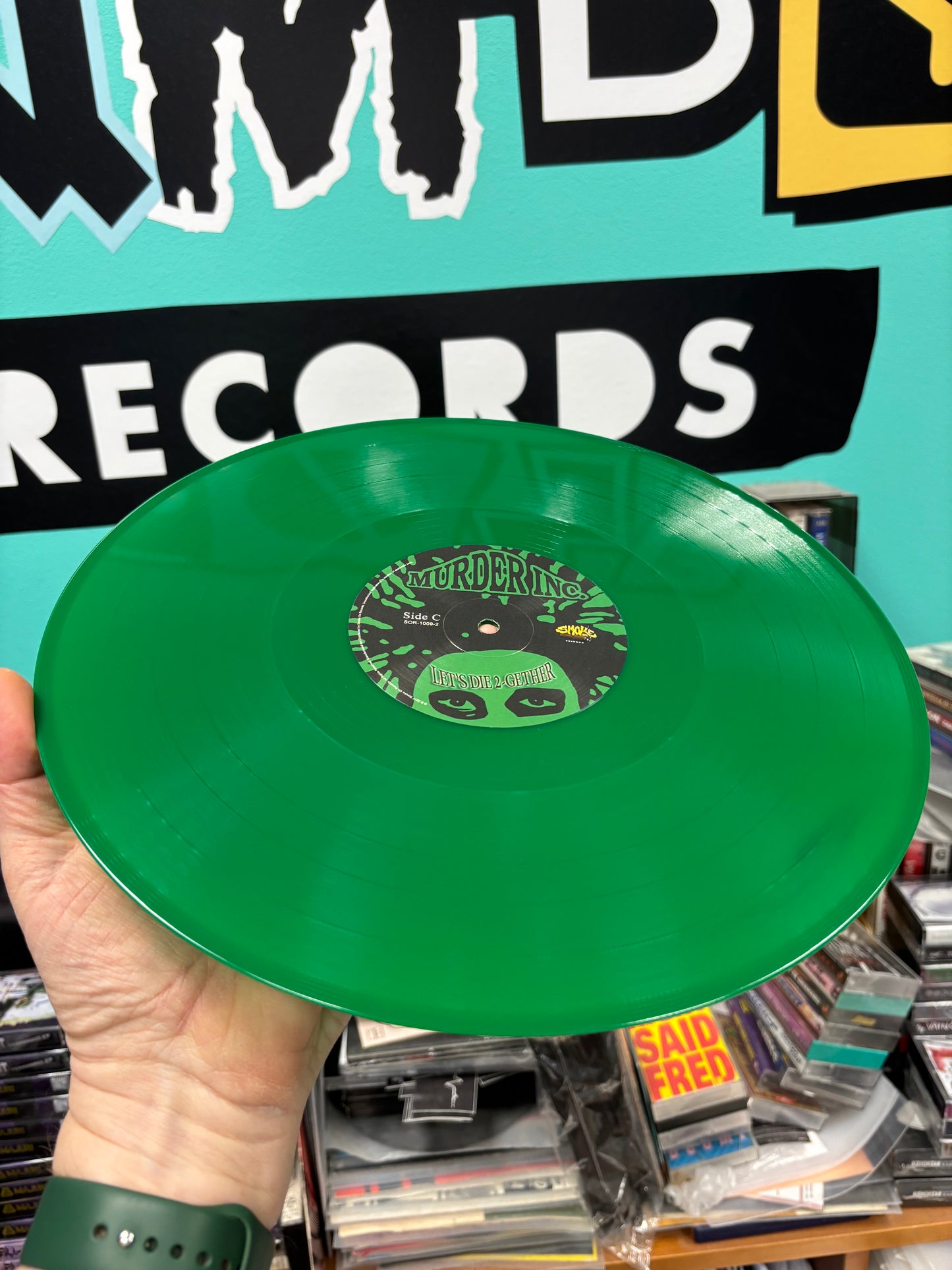 Murder Inc. : Let’s Die 2-Gether, reissue, 2LP, Limited Edition, Numbered, Green, Smoke On Records, Germany 2017