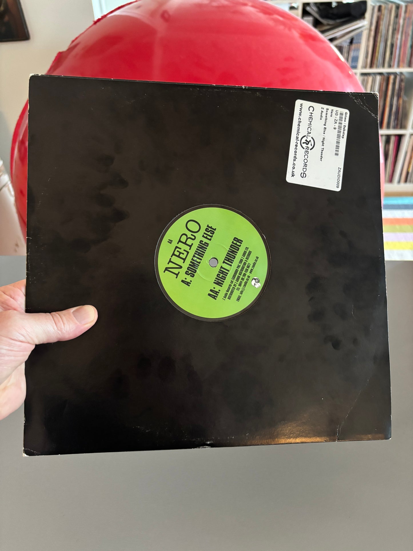 Nero: Something Else/Night Thunder, 12inch, Only pressing, Z Audio, UK 2008