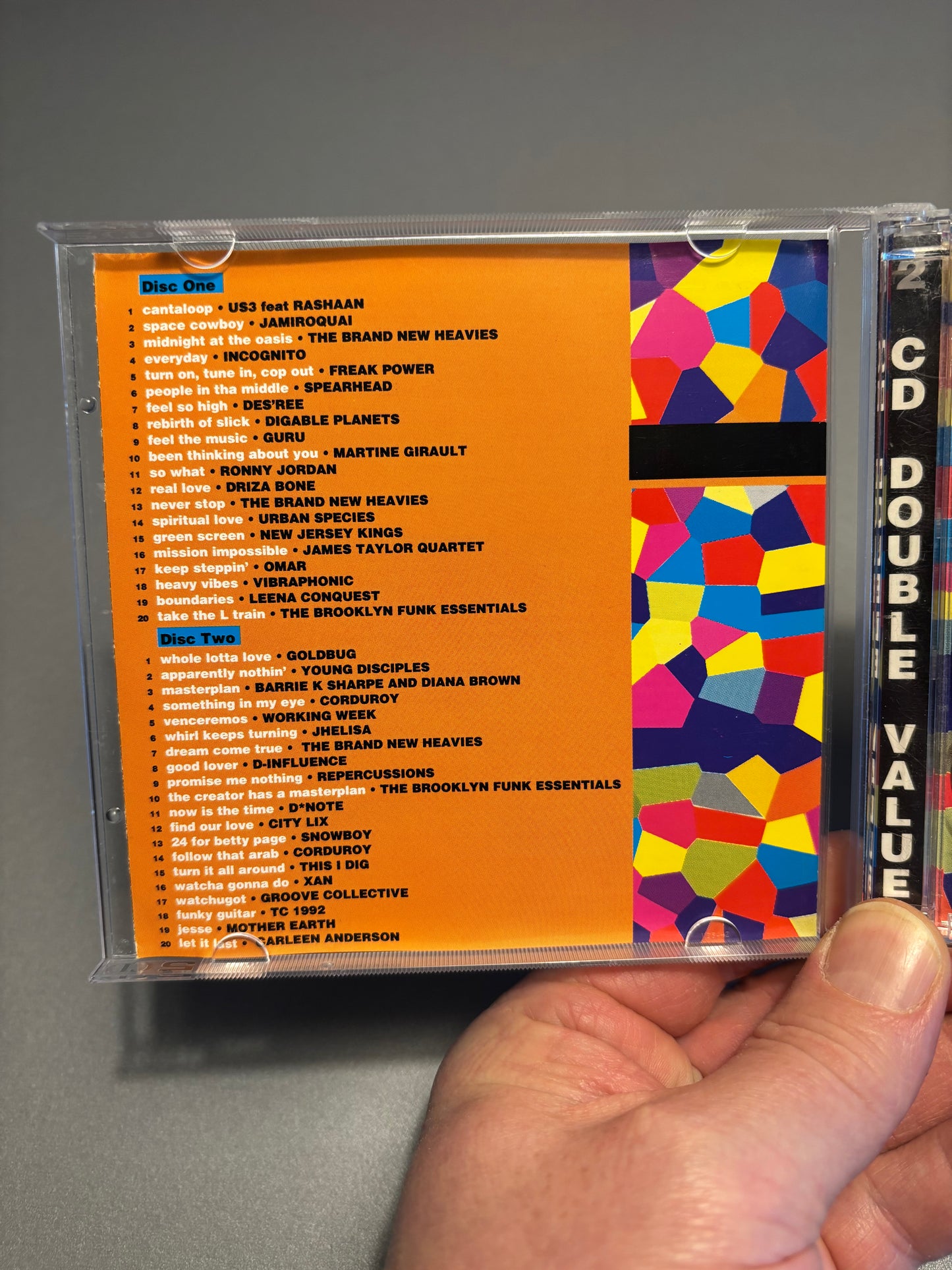 Best Of Acid Jazz, 2CD, 1st pressing, Global Television, UK 1996