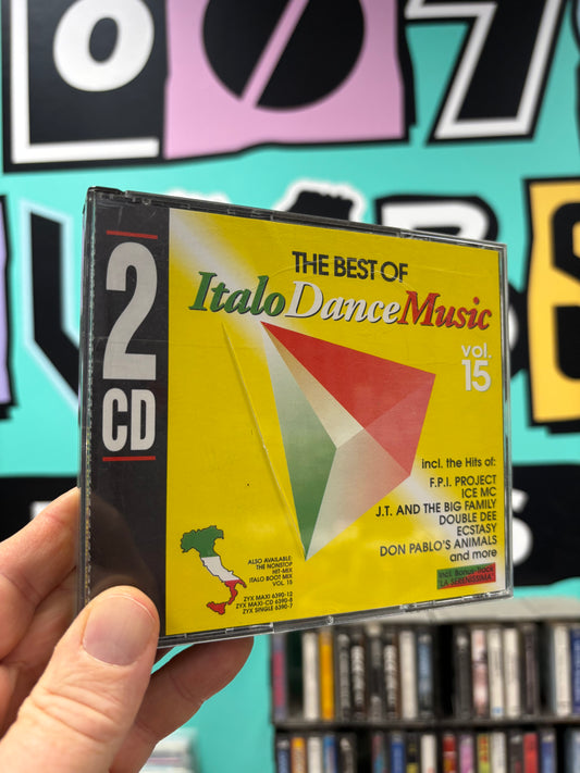 The Best Of Italo Dance Music Vol. 15, 2CD, 1st pressing, Only official CD pressing, compilation, ZYX Records, West-Germany 1990