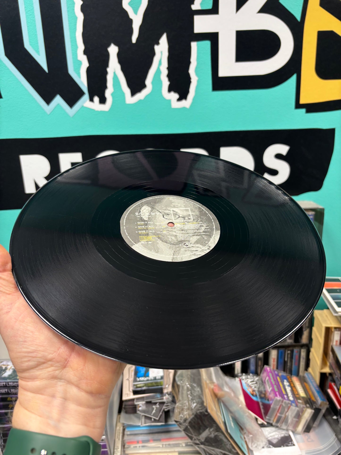 Scuba & Alma Horton: Give It All, 12inch, Only official pressing, Archive, Italy 2002