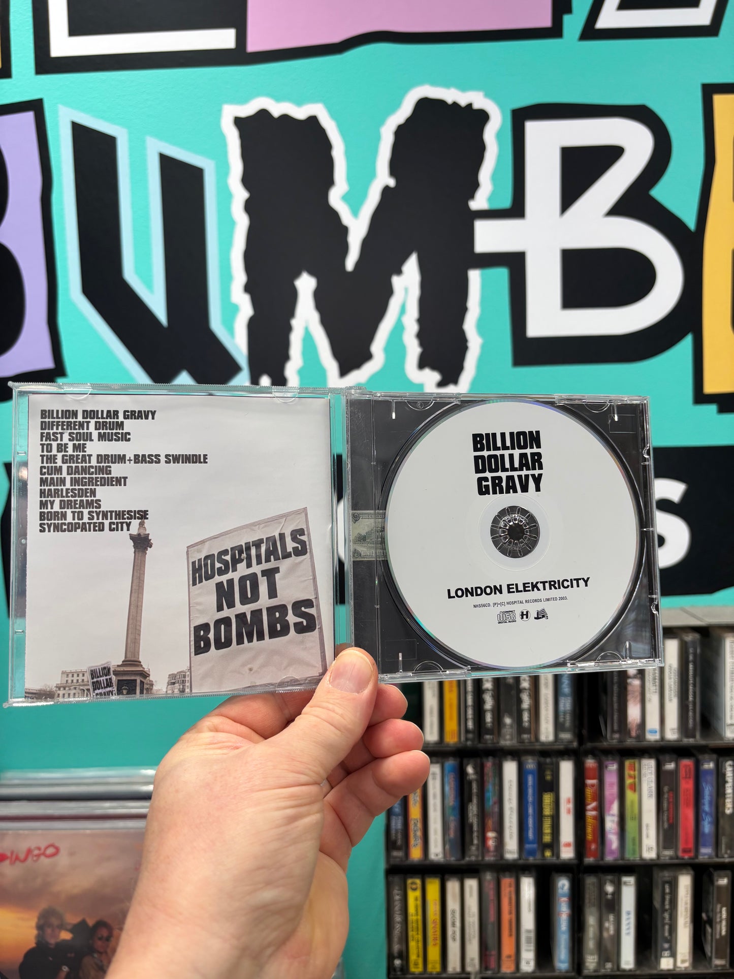 London Elektricity: Billion Dollar Gravy, CD, reissue, Sound Performance Pressing, Hospital Records, UK year?