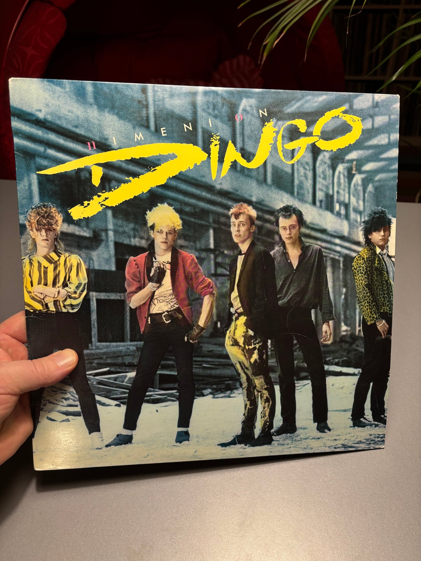 Dingo: Nimeni on Dingo, LP, 1st pressing, Kräk!, Finland 1984