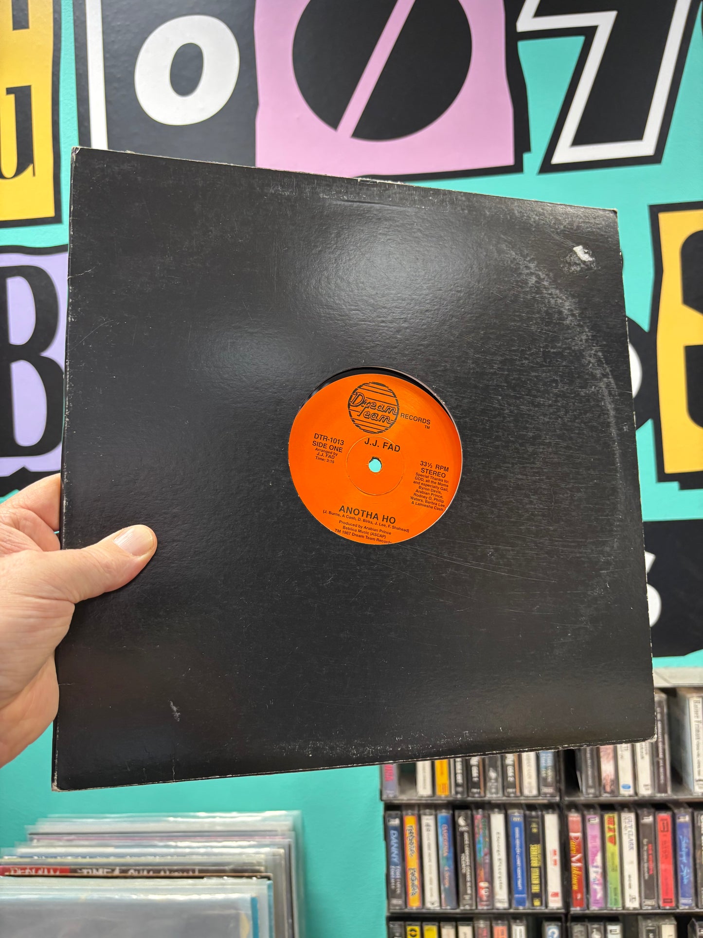 J.J. Fad: Anotha Ho, 12inch, reissue, Dream Team Records, US 2004