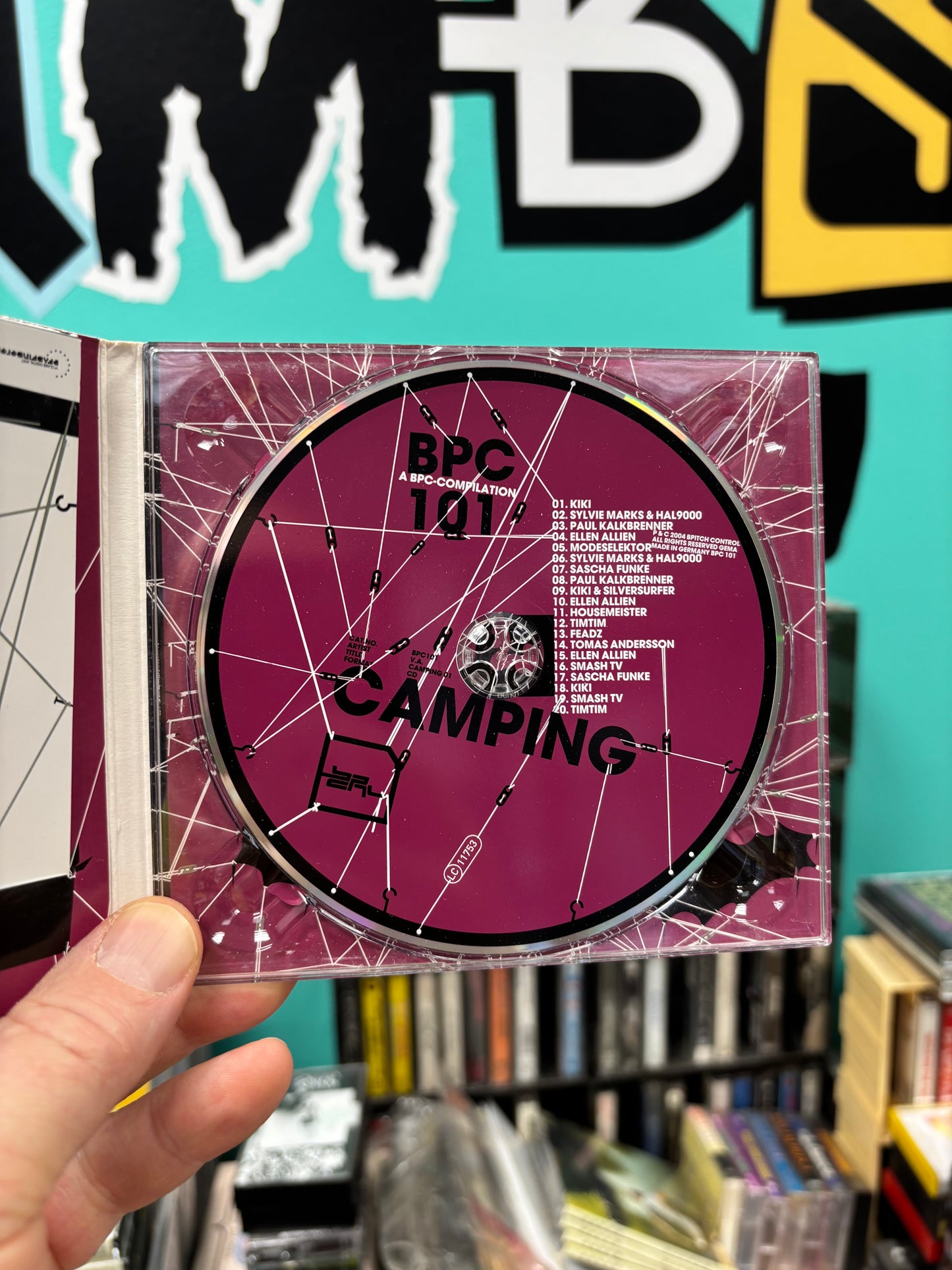 Camping - A BPC - Compilation, CD, Only official pressing, BPitch Control, Germany 2005