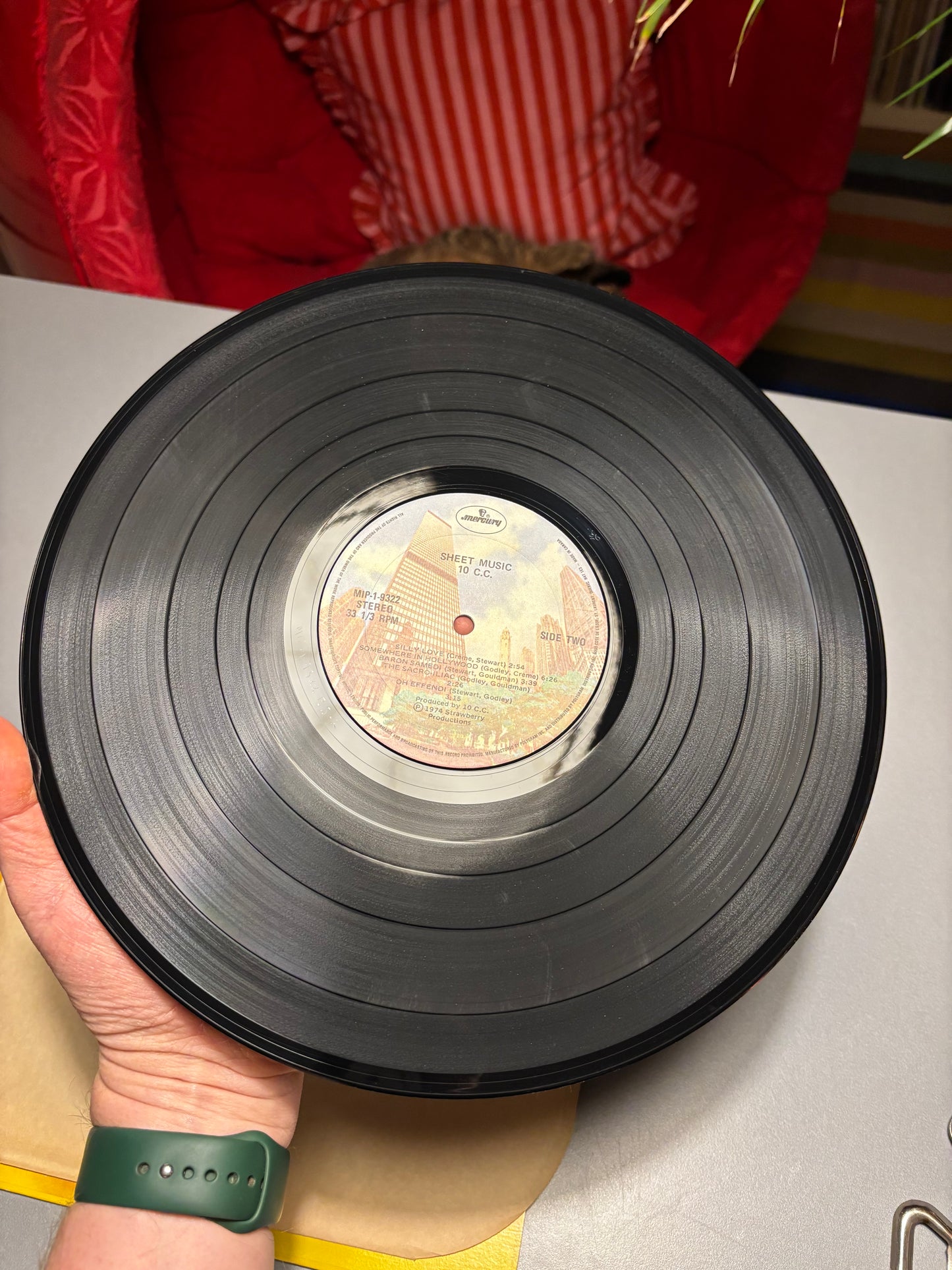 10cc: Sheet Music, LP, reissue, Mercury, Canada 1974?