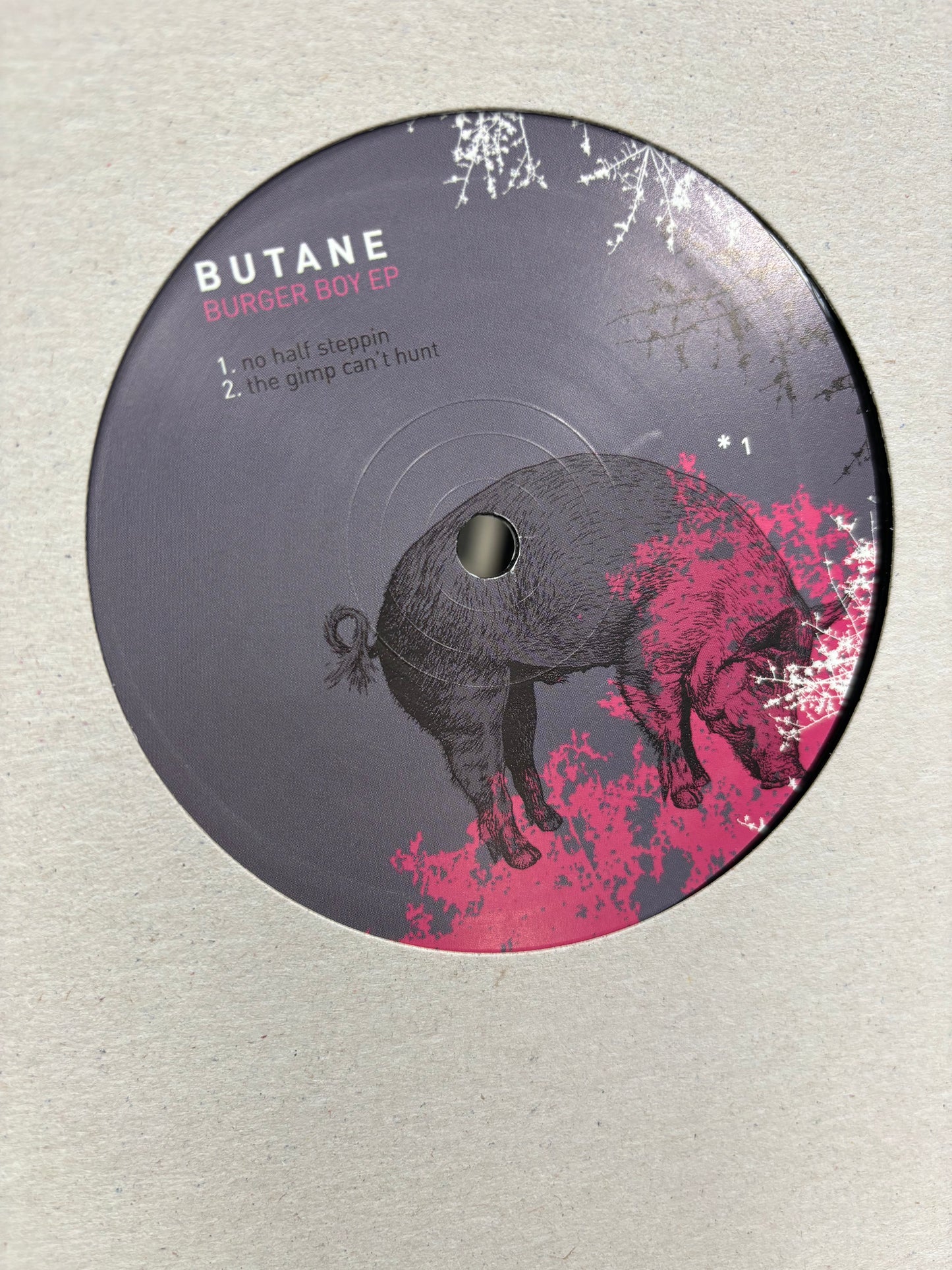 Butane: Burger Boy EP, 12inch, Only pressing, Dumb-Unit, Kompakt, Germany 2006