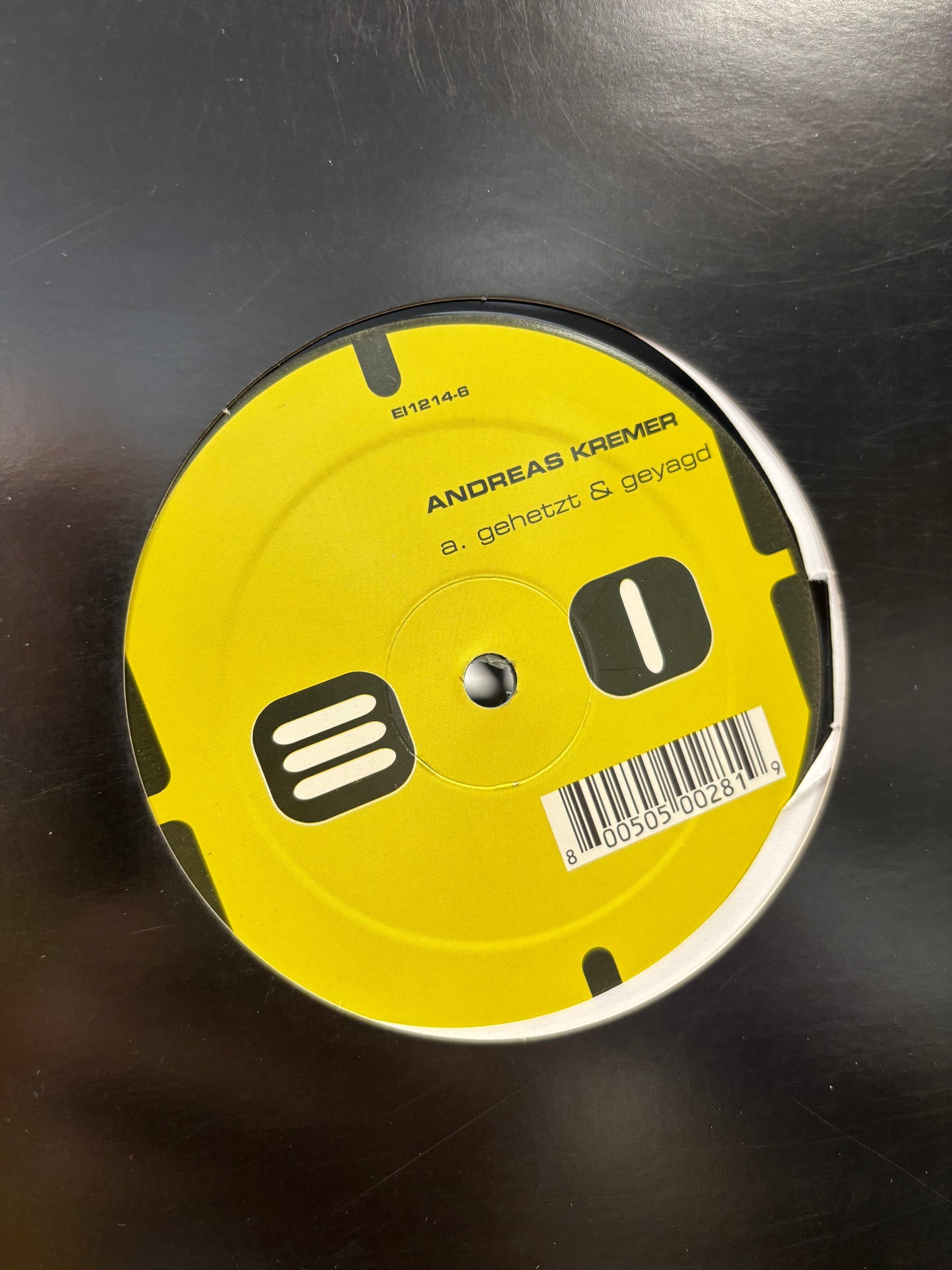Andreas Kremer: Gehetz & Geyagd, 12inch, Only pressing, Energy Industries, Germany 2001