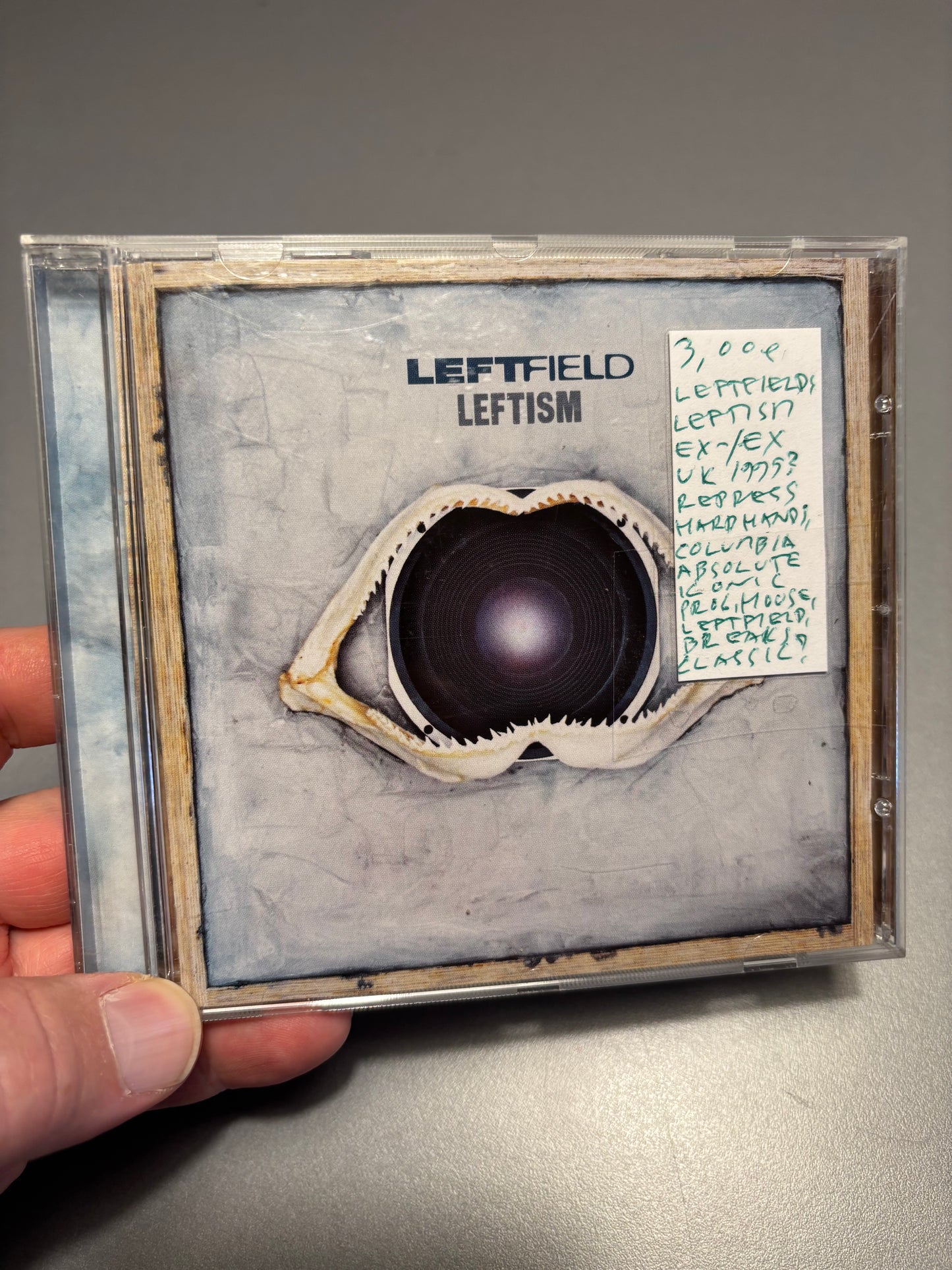 Leftfield: Leftism, CD, repress, Hard Hands, Columbia, UK 1995?