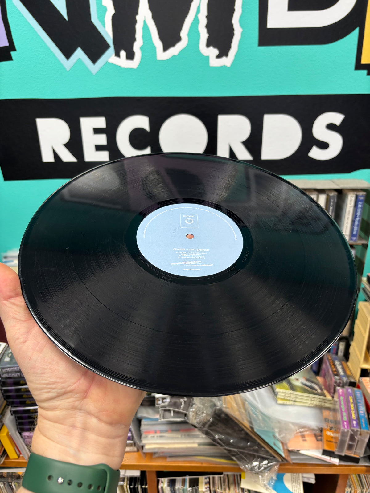Channel 4 - A Compilation Of Output Recordings Sampler, 12inch, Only vinyl pressing, Output, UK 2005