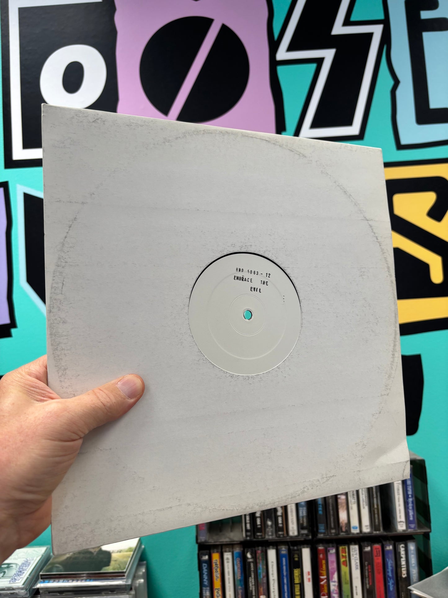 DST: Embrace The Evil, 12inch, Only pressing, White label, House No., Germany 2001