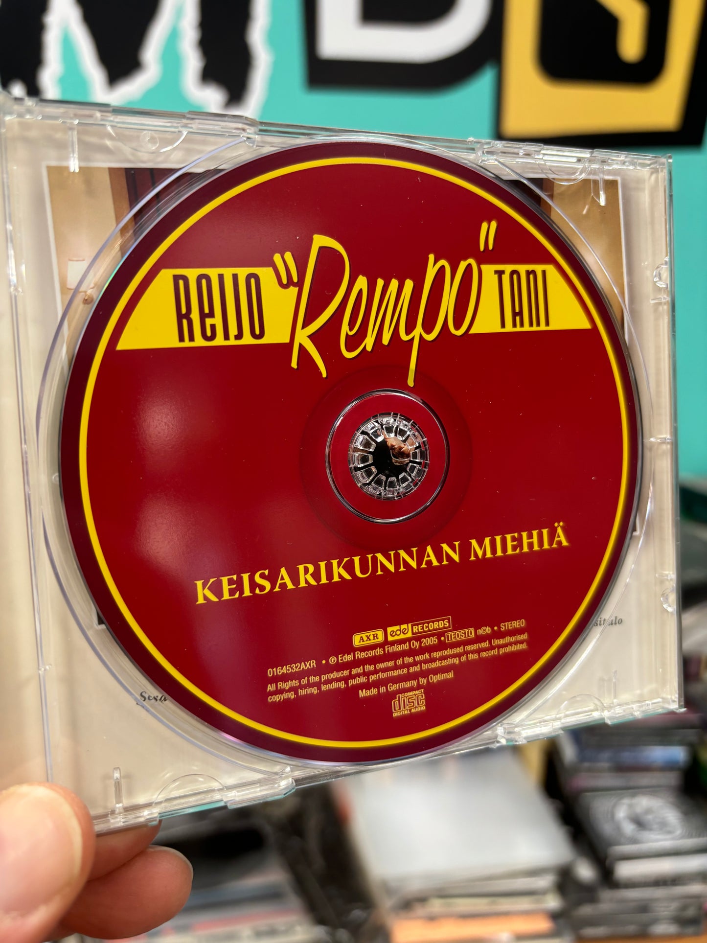 Reijo Tani: Keisarikunnan Miehiä, CD, Only pressing, AXR, Edel Records, Finland 2005