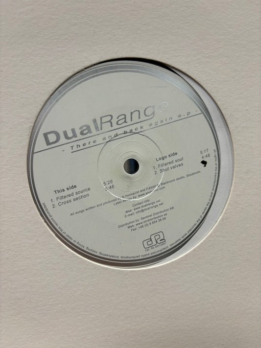 DualRange: There And Back Again EP, 12inch, Only official pressing, DualRange, Sweden 2003