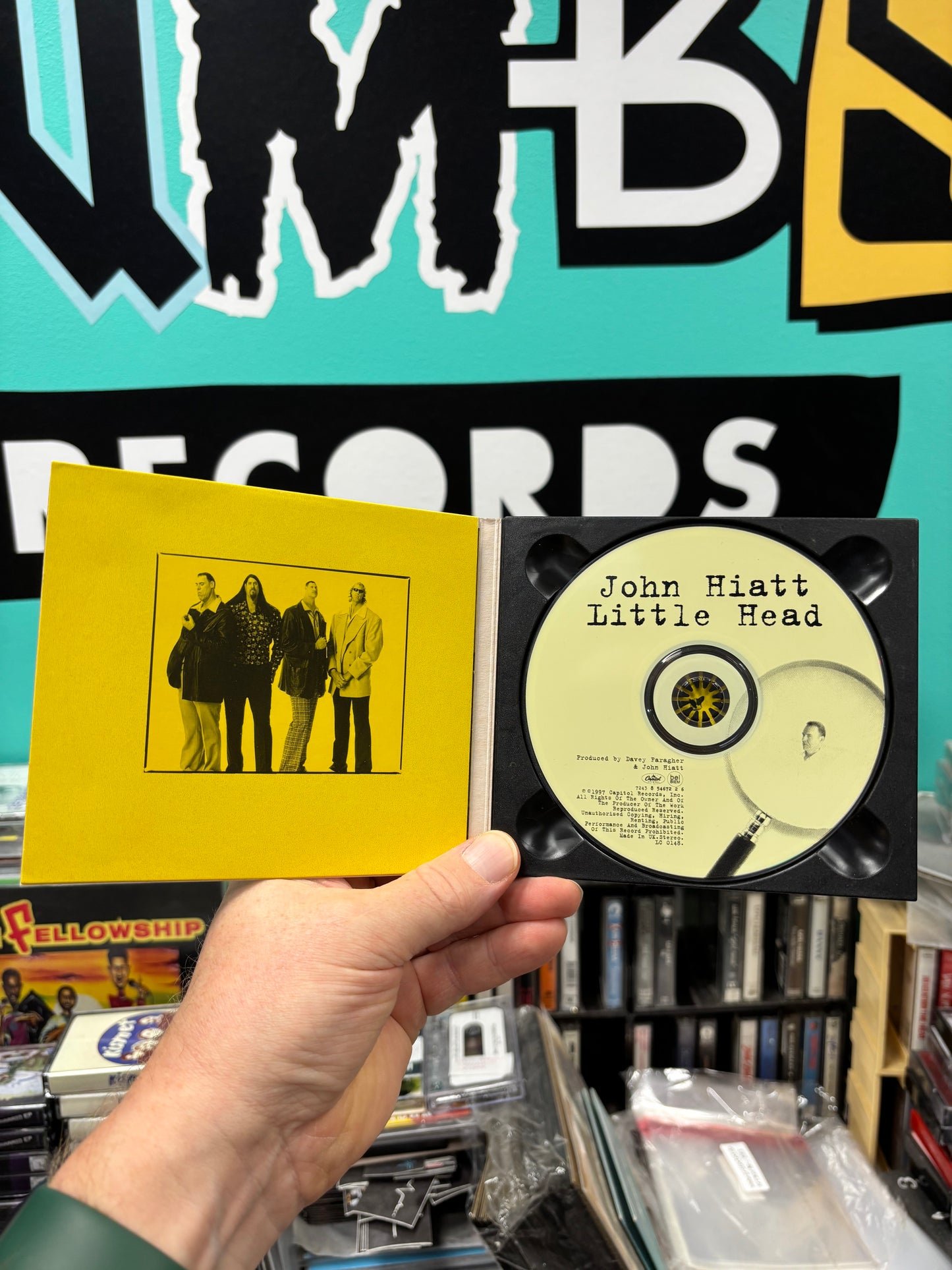 John Hiatt: Little Head, CD, Capitol Records, Europe 1997