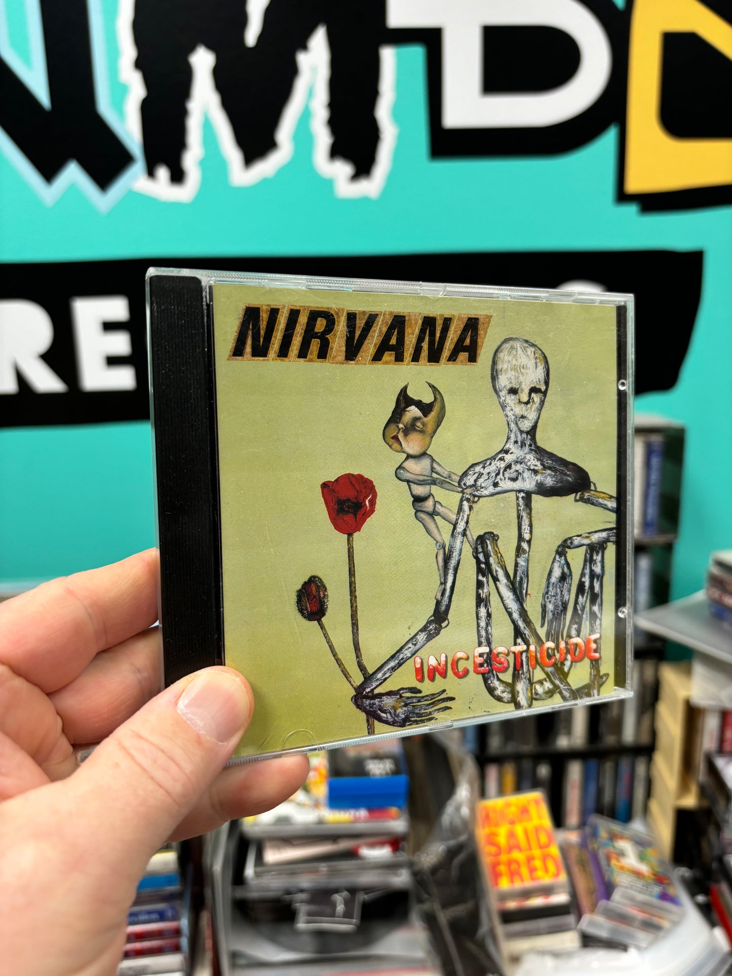 Nirvana: Incesticide, CD, reissue, EDC Germany, Geffen Records, Germany 1992?