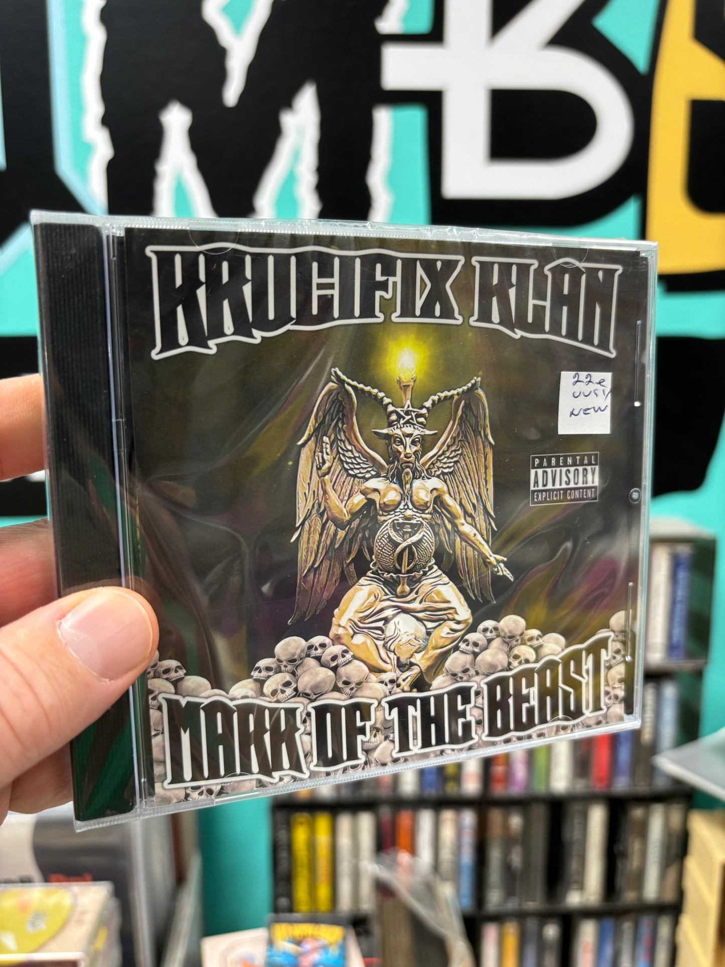 HULLU VARASTOALE -20%‼️‼️‼️Krucifix Klan: Mark Of The Beast, CDr, Only pressing, Gangsta Ro Productions, US 2020