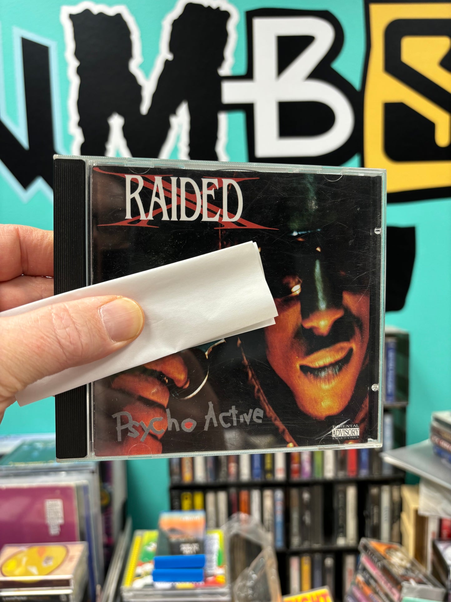 X-Raided: Psycho Active, CD, reissue, Black Market Records, US 1996