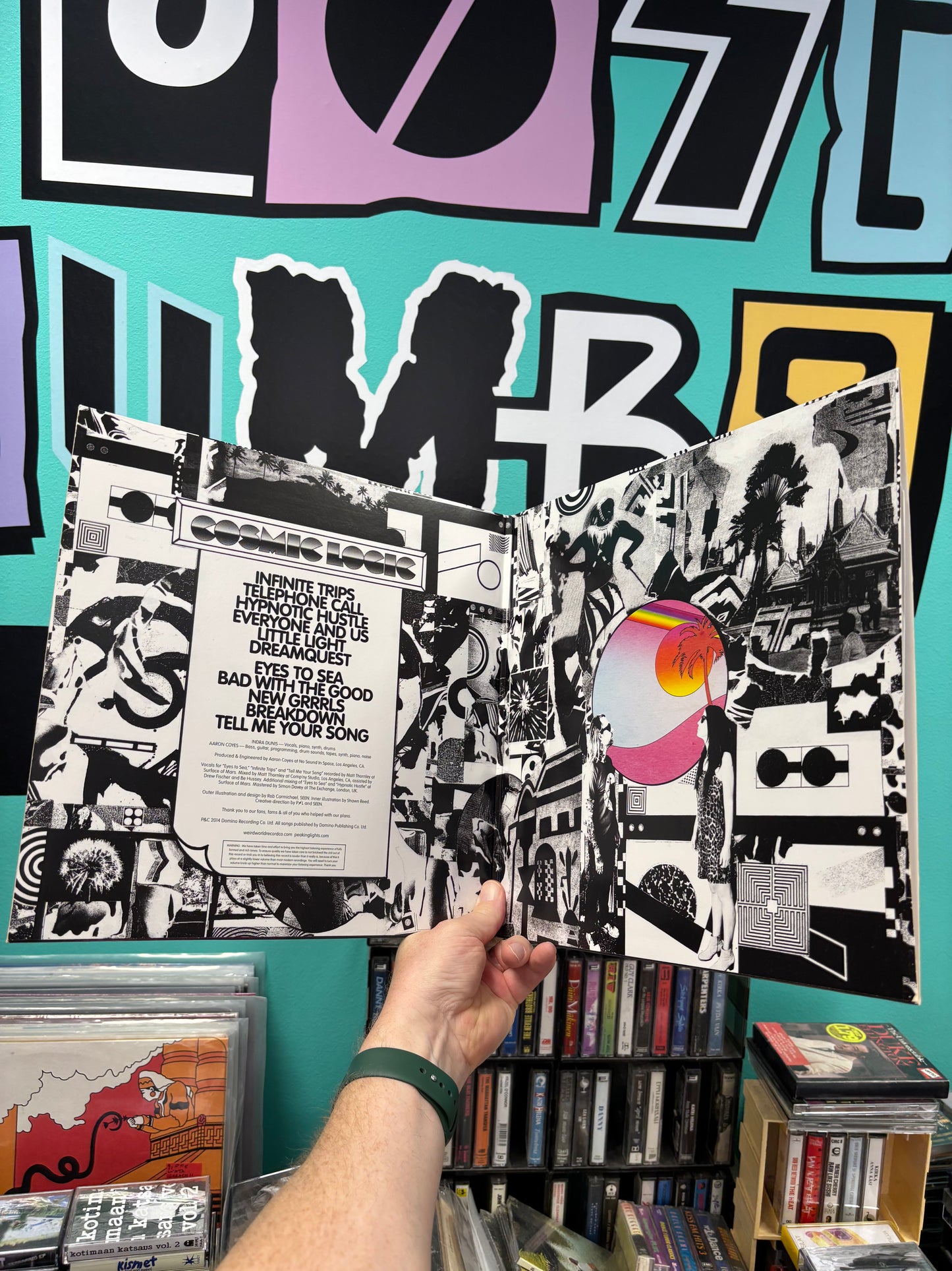 Peaking Lights: Cosmic Logic, LP + 12inch, gatefold, Limited Edition, Weird World, UK & Europe 2014